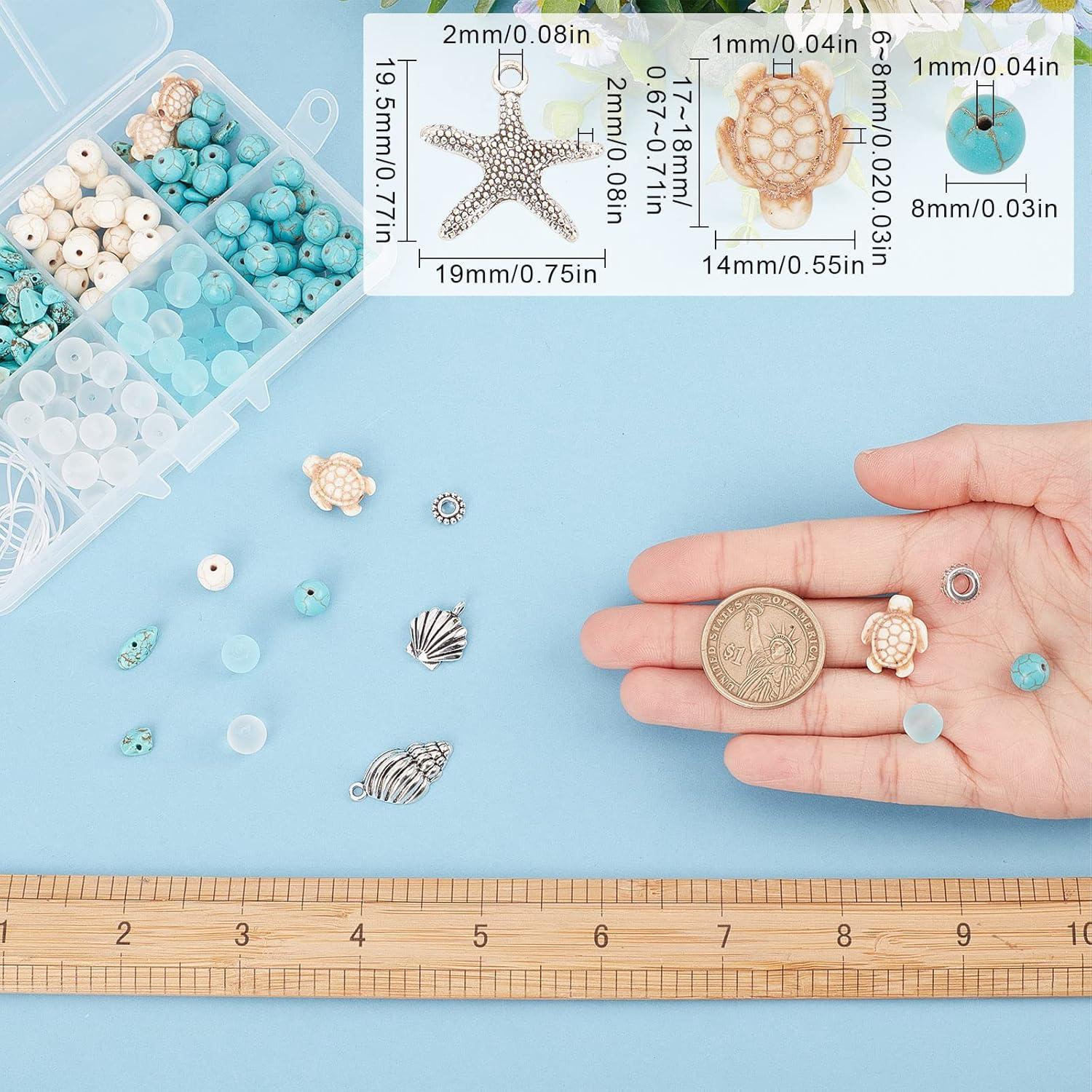 Kit de Fabricación de Pulseras SUNNYCLUE 277 Piezas Verano