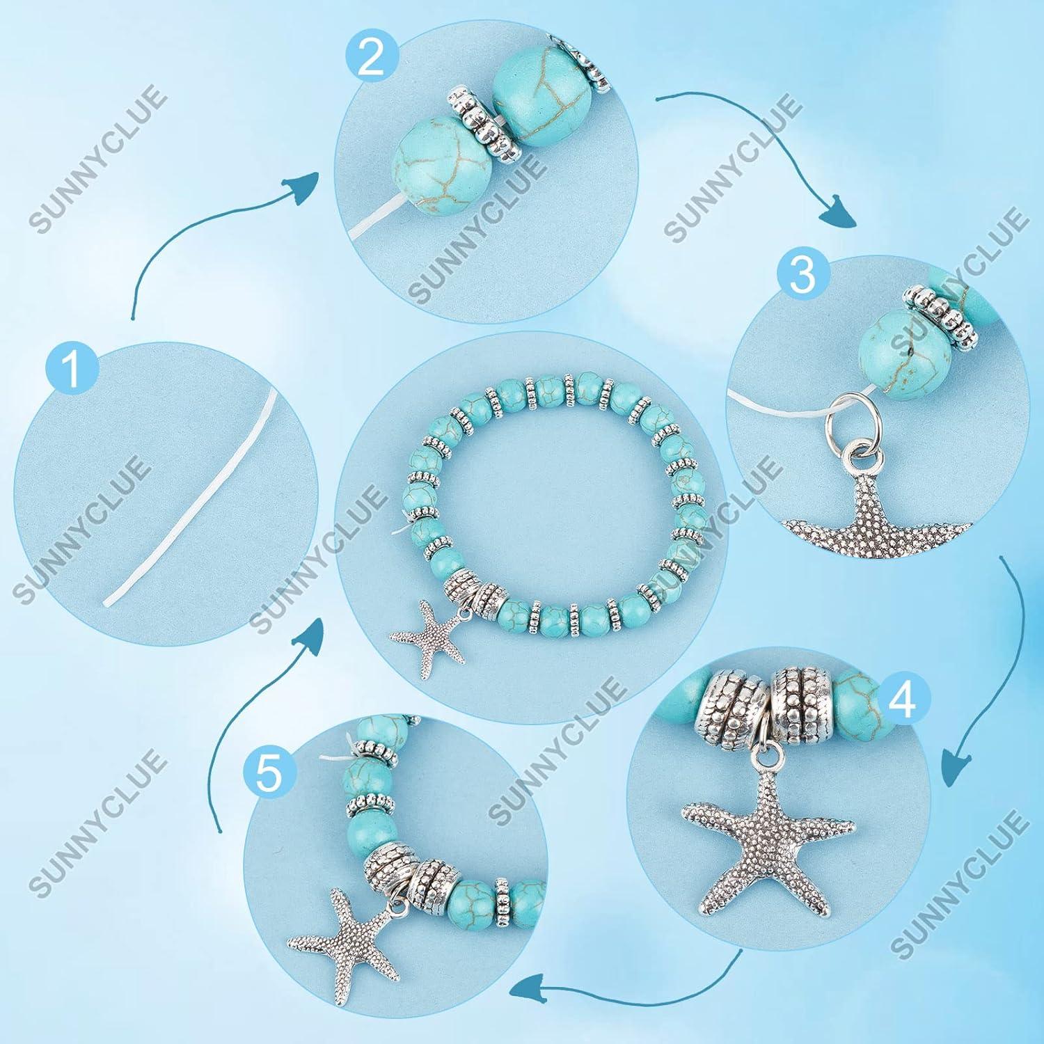 Kit de Fabricación de Pulseras SUNNYCLUE 277 Piezas Verano