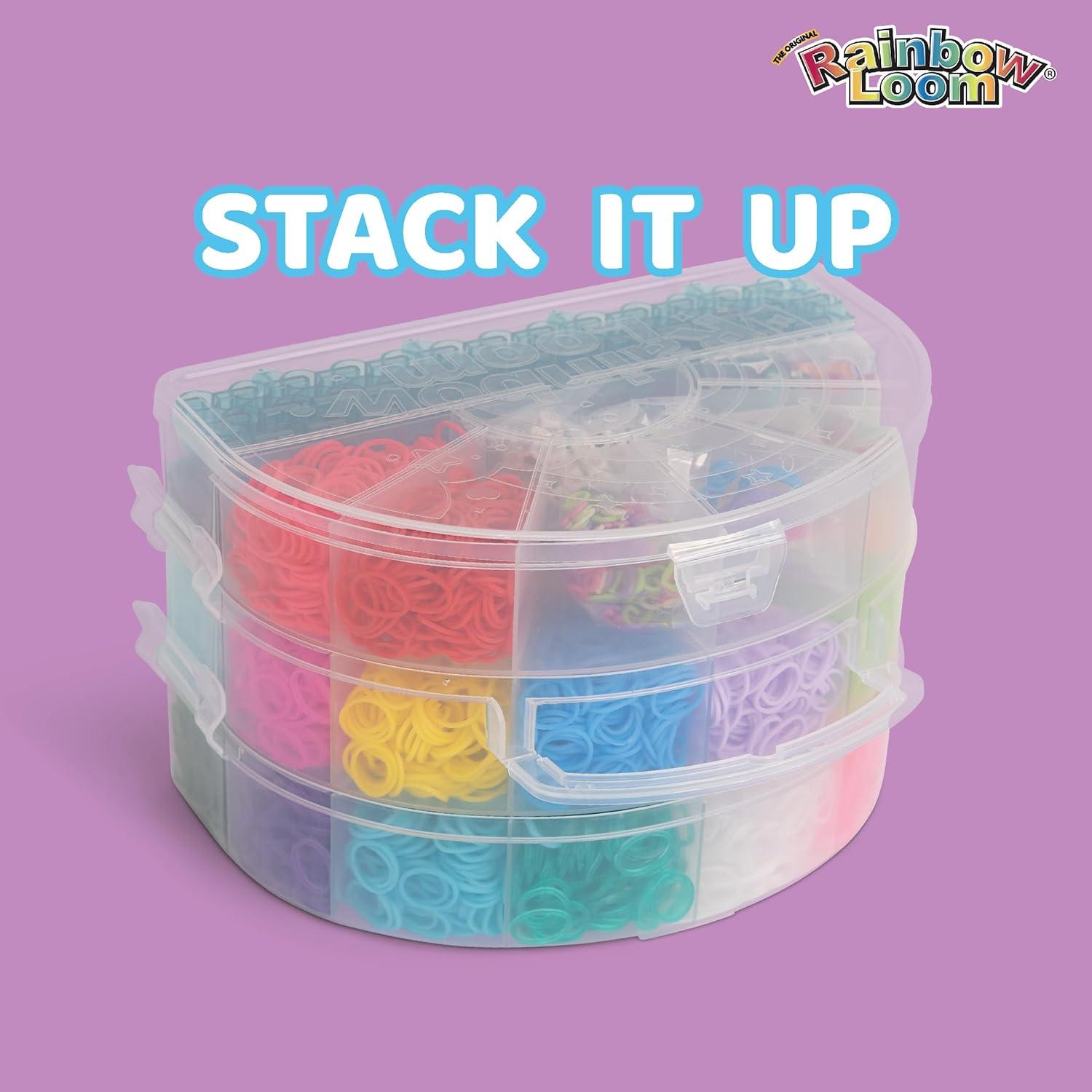 Kit de Fabricación de Pulseras Rainbow Loom Mighty Rainbow - 6000 Bandas