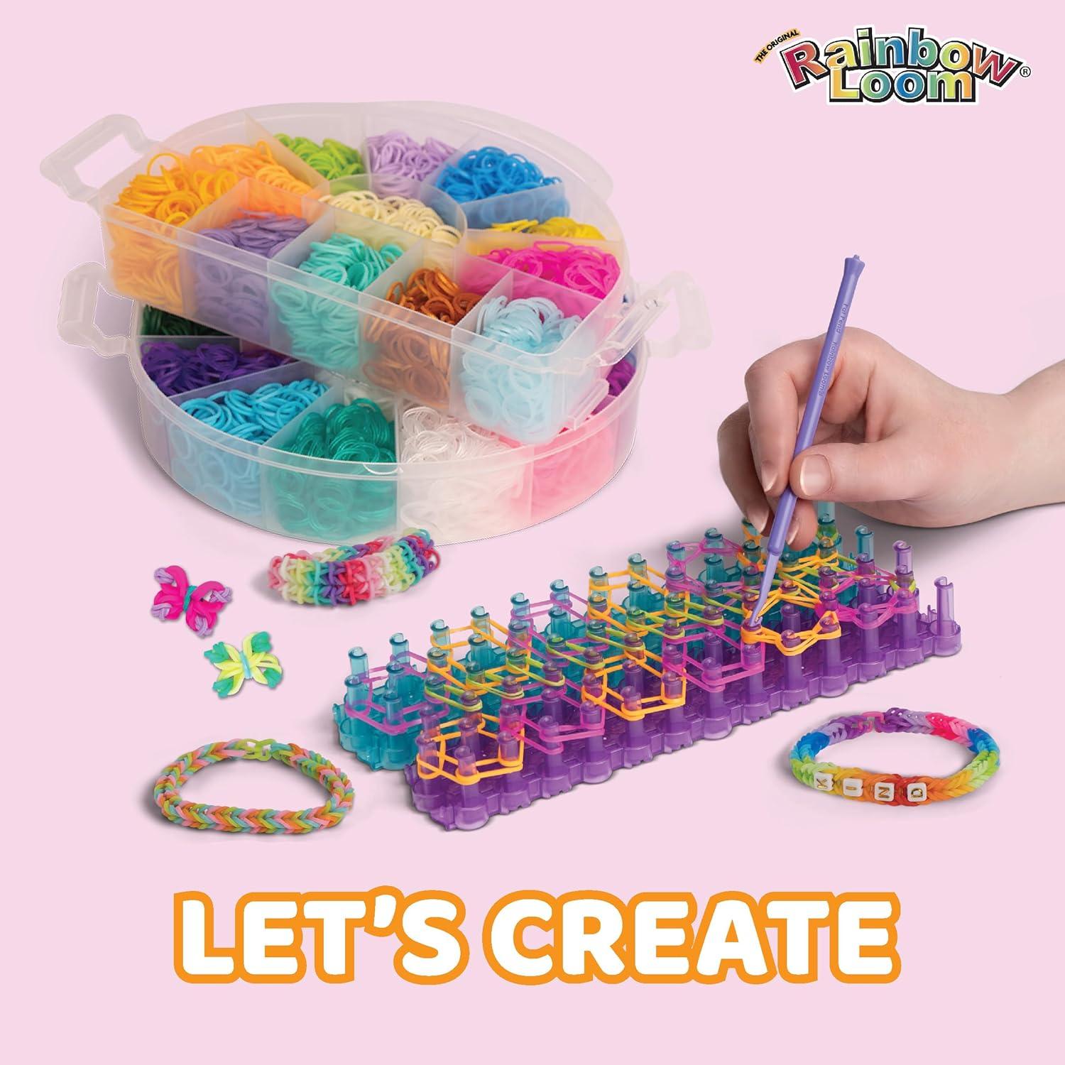 Kit de Fabricación de Pulseras Rainbow Loom Mighty Rainbow - 6000 Bandas