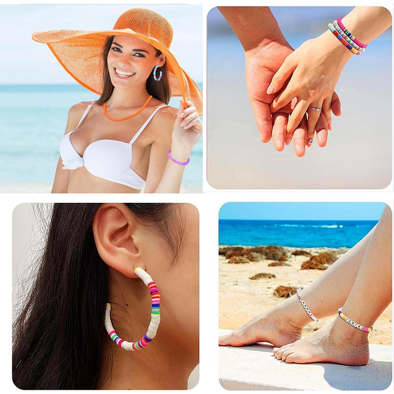 Kit de Pulseras de Cuentas de Arcilla XJRLUK 20000 Piezas