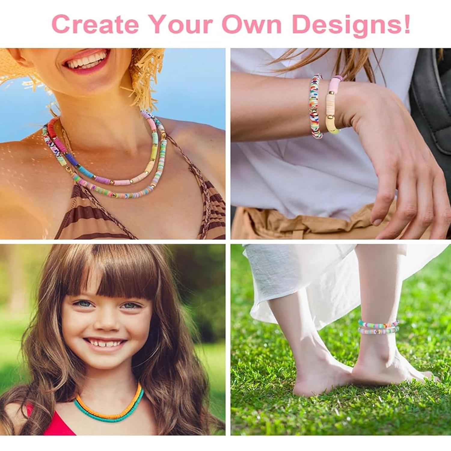 Kit de Pulseras de Cuentas de Arcilla XJRLUK 20000 Piezas