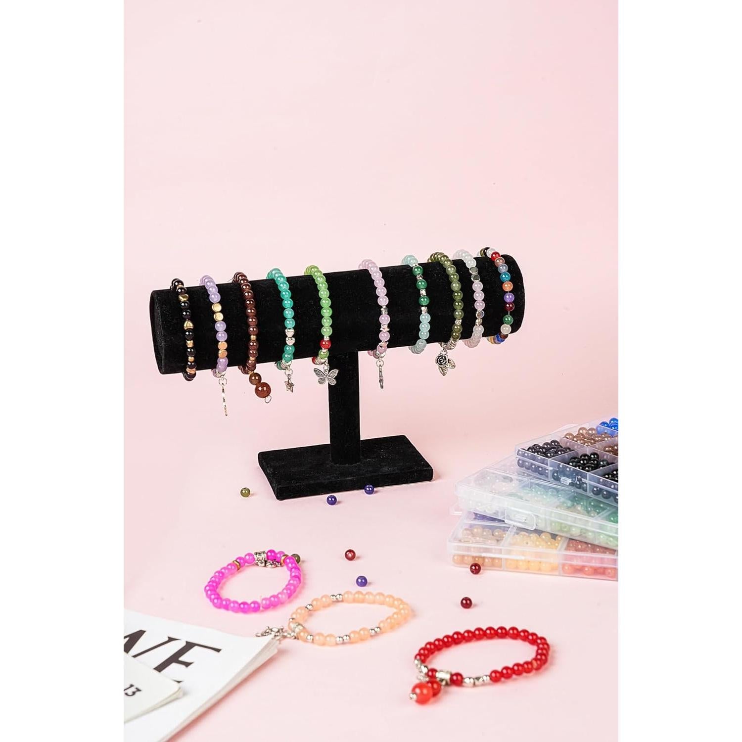 Kit de Perlas de Vidrio 6mm REVKI 3000 Piezas Multicolor