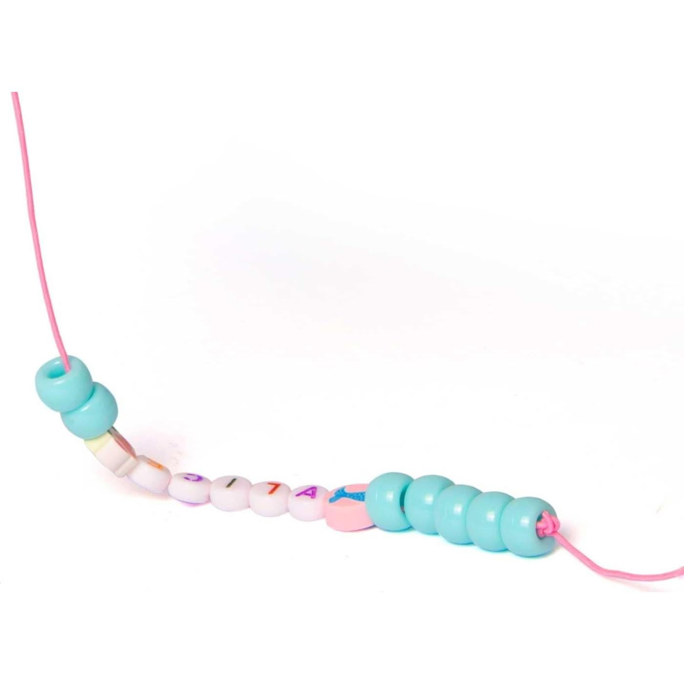 Kit de Joyería aowenxi para Niñas - Pulseras DIY Rosa