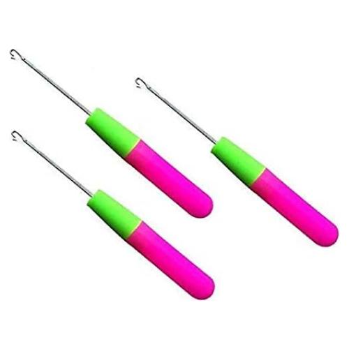 Aguja de Ganchillo para Trenzas - Paquete de 3 Unidades