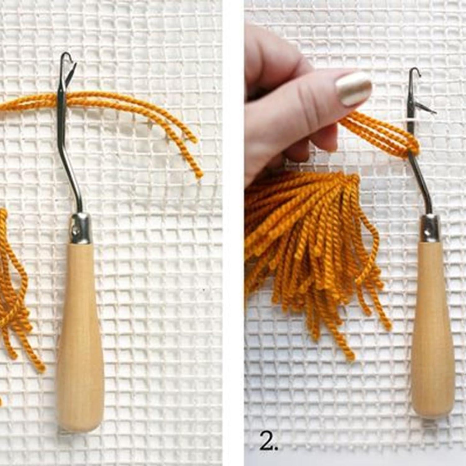 Kit de Gancho de Cerrojo Fayelume 50x50cm con Tela de Malla