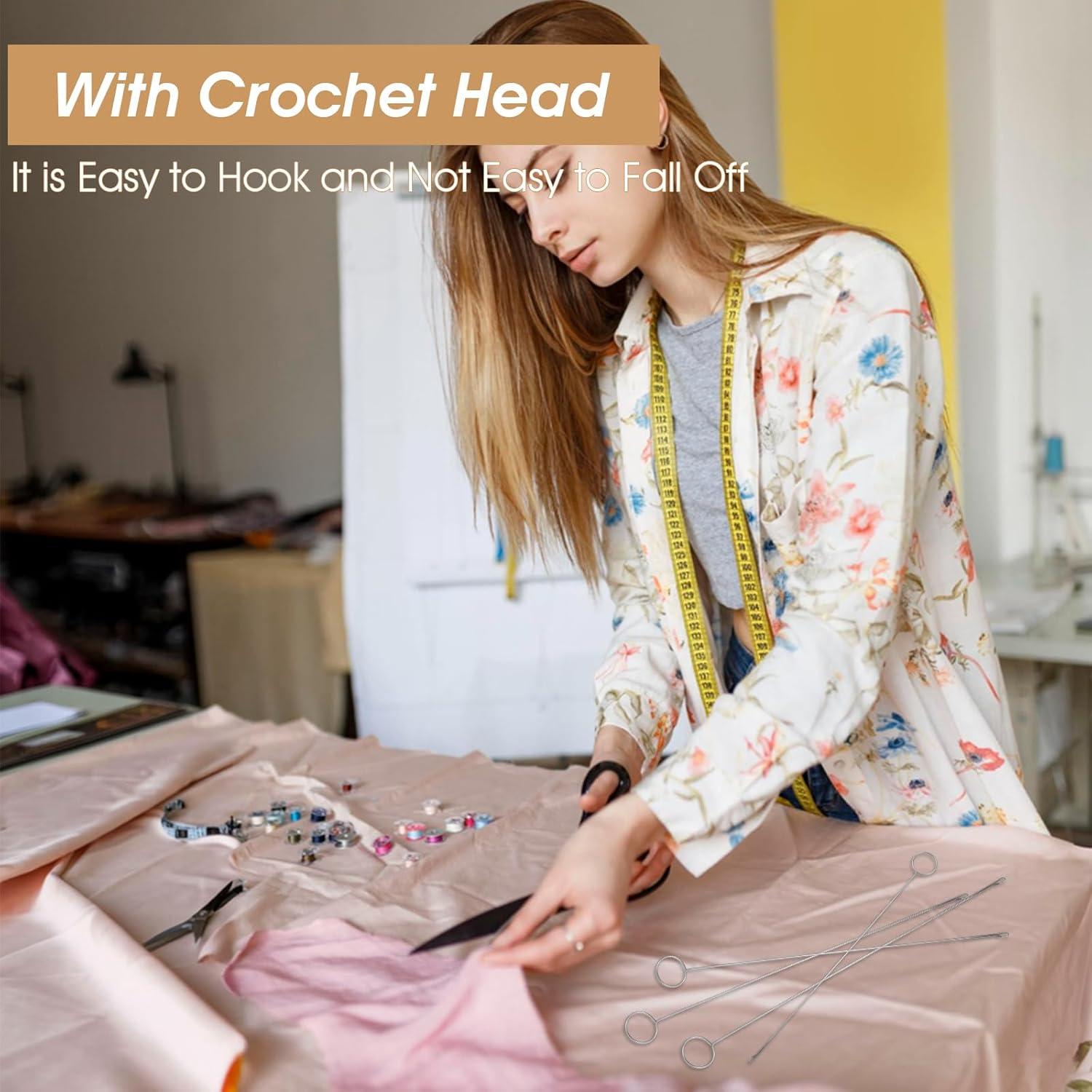 10 Piezas Herramienta de Costura Gsbnjuy Acero Inoxidable