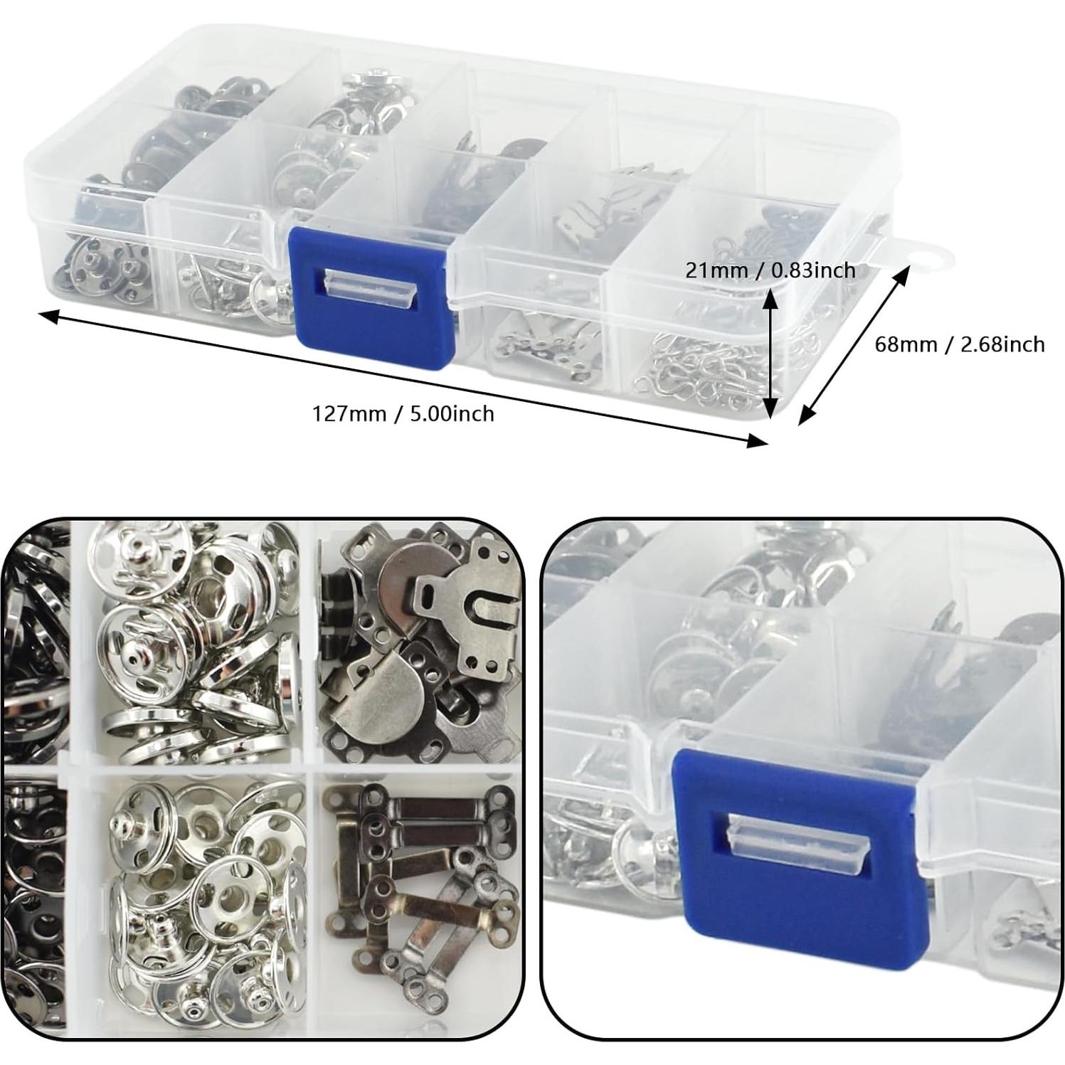 100 Pares Ganchos y Ojos de Costura BDS-HOME - Cobre