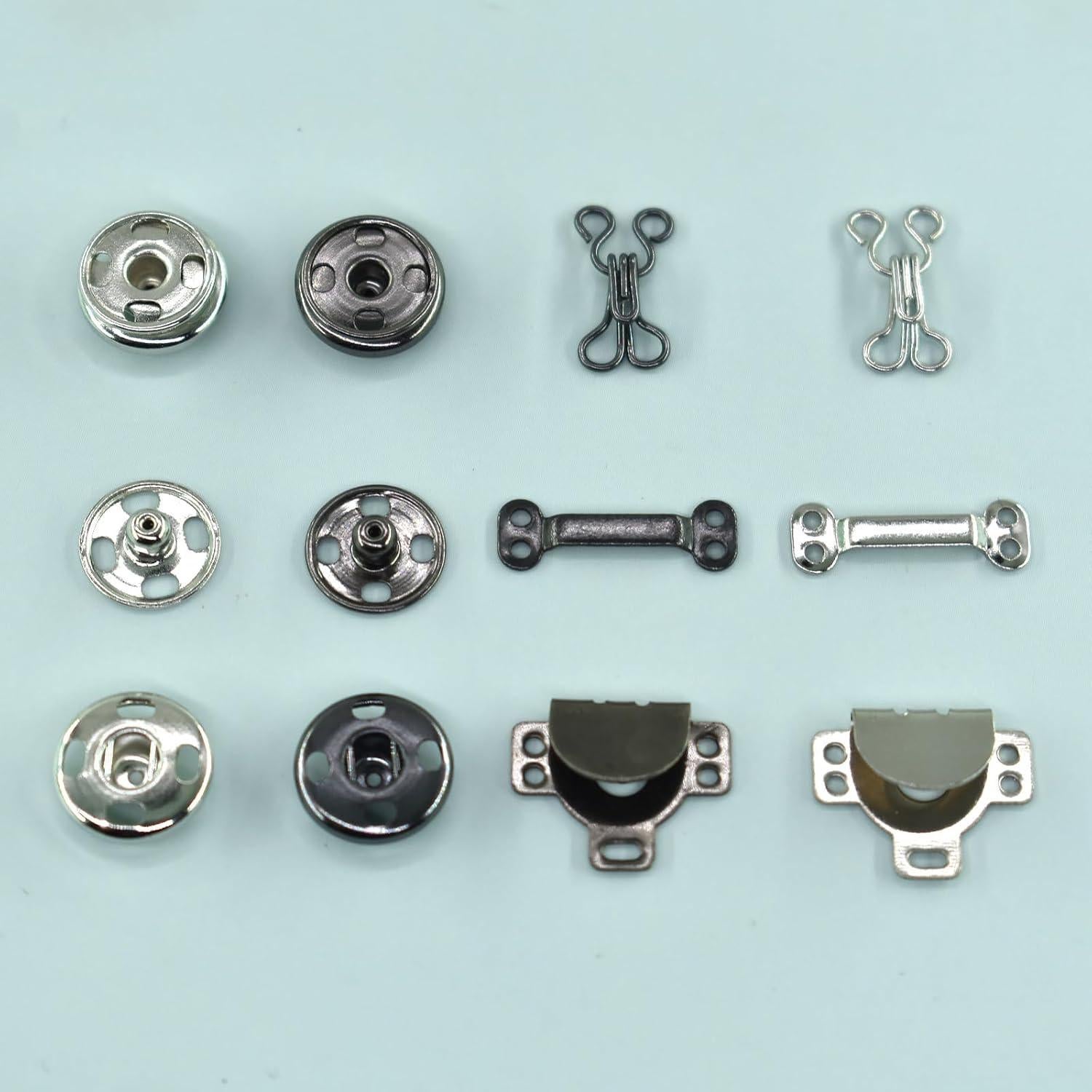 100 Pares Ganchos y Ojos de Costura BDS-HOME - Cobre