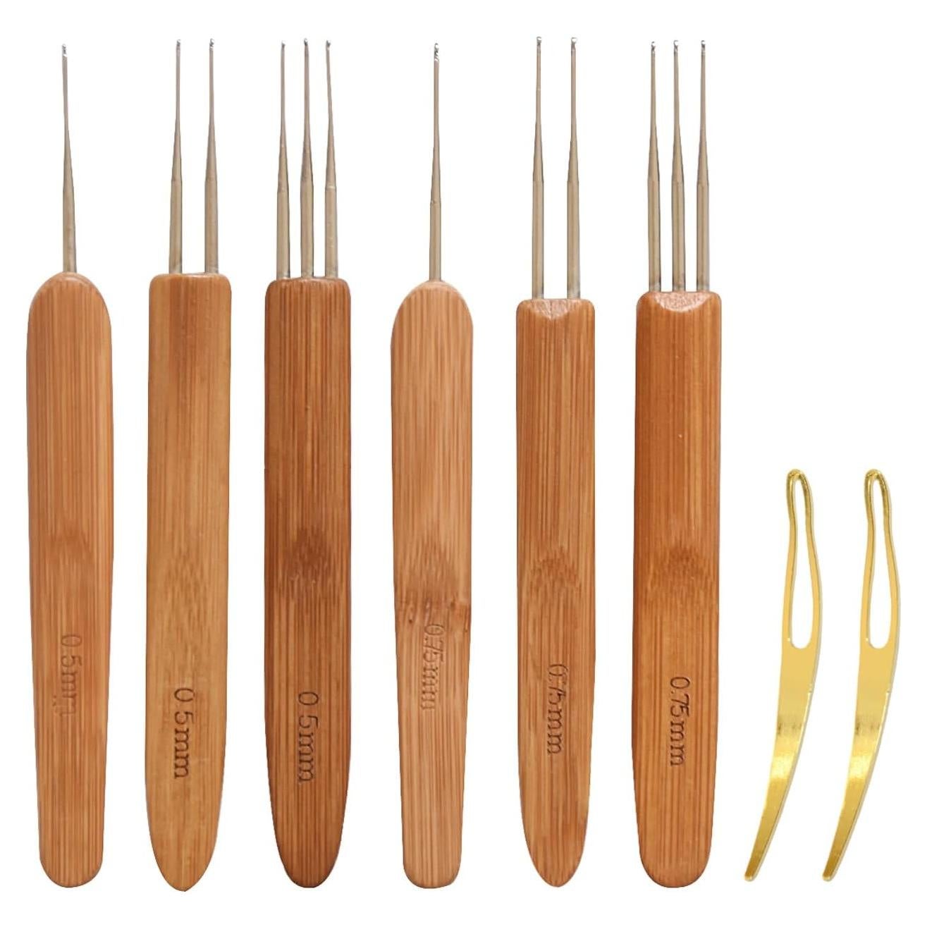 Kit de Herramientas de Crochet para Dreadlocks YANTAISIYU 8 Pcs