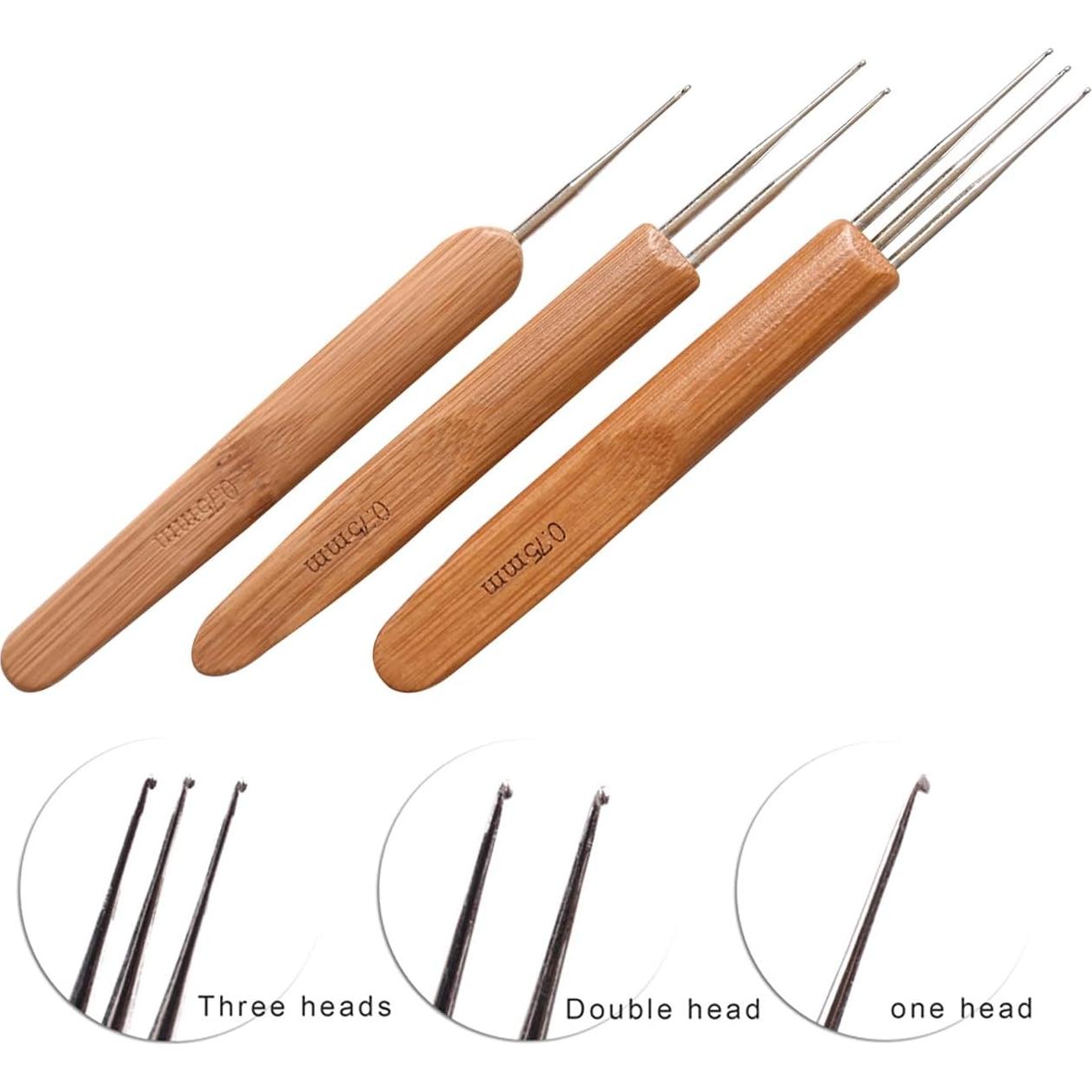 Kit de Herramientas de Crochet para Dreadlocks YANTAISIYU 8 Pcs