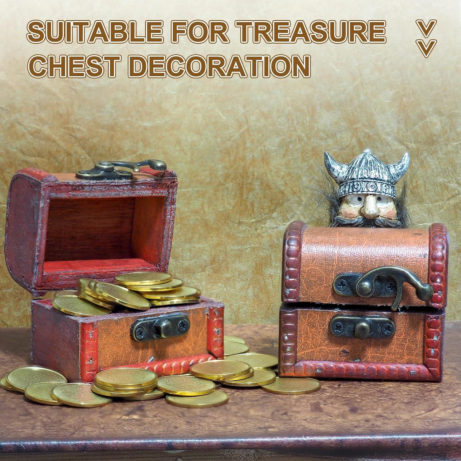 Pestillo de Caja de Madera PATIKIL 32x29mm Bronce Vintage 4 Pcs