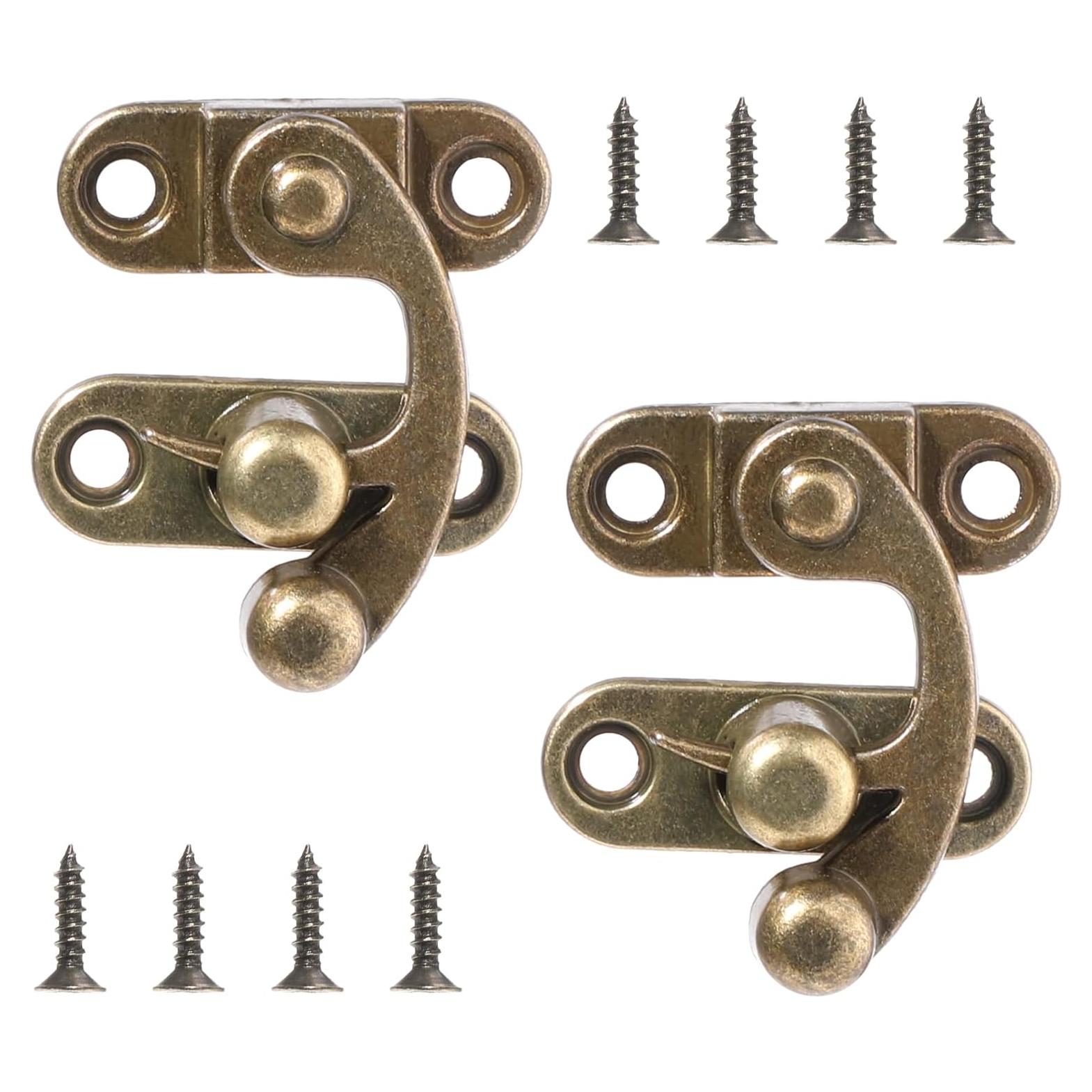 Cierres de Candado Vintage Antiguo BOHUIZ - 2 Piezas 3.3x2.8cm