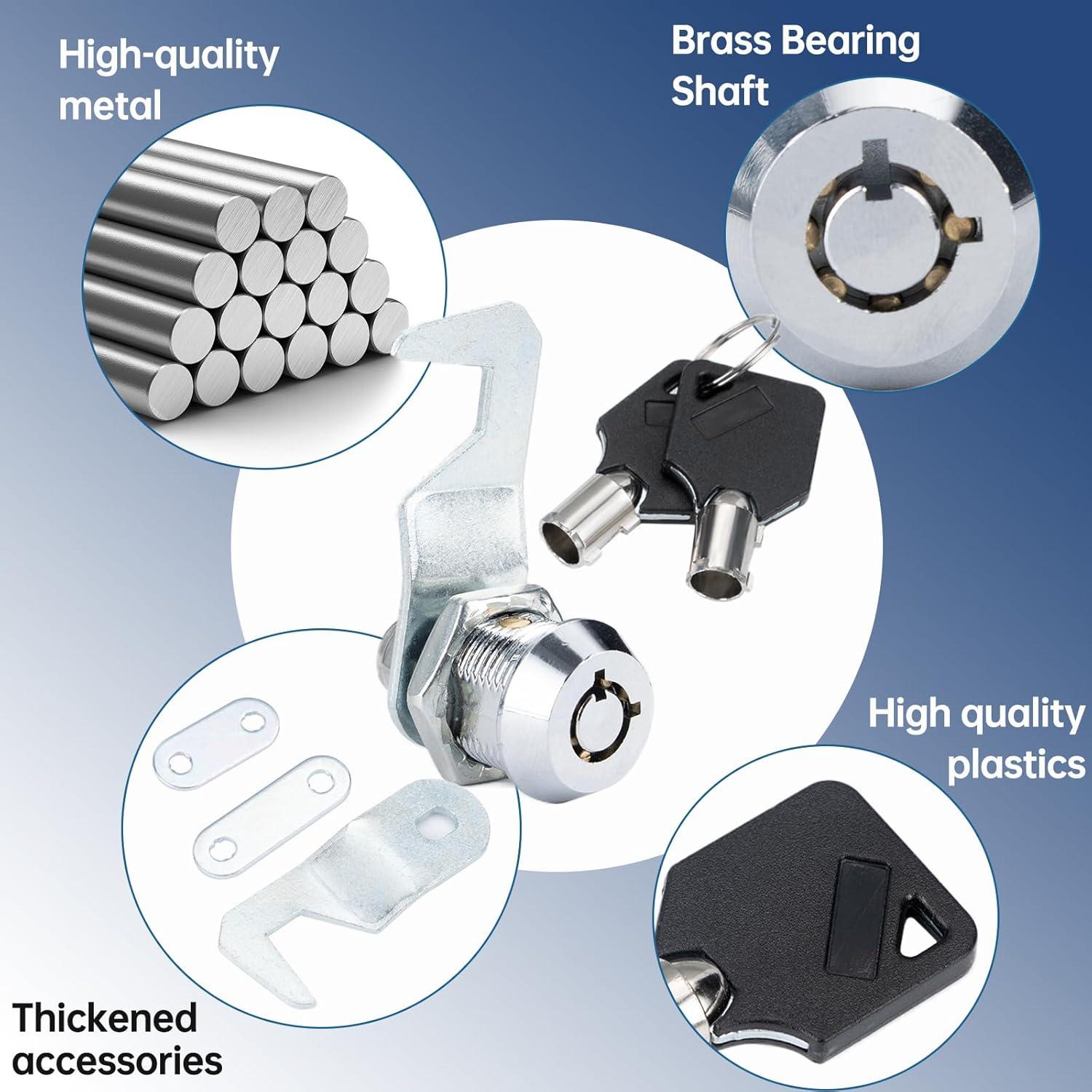 Cerraduras de Reemplazo para Caja de Herramientas Runhike 5/8"