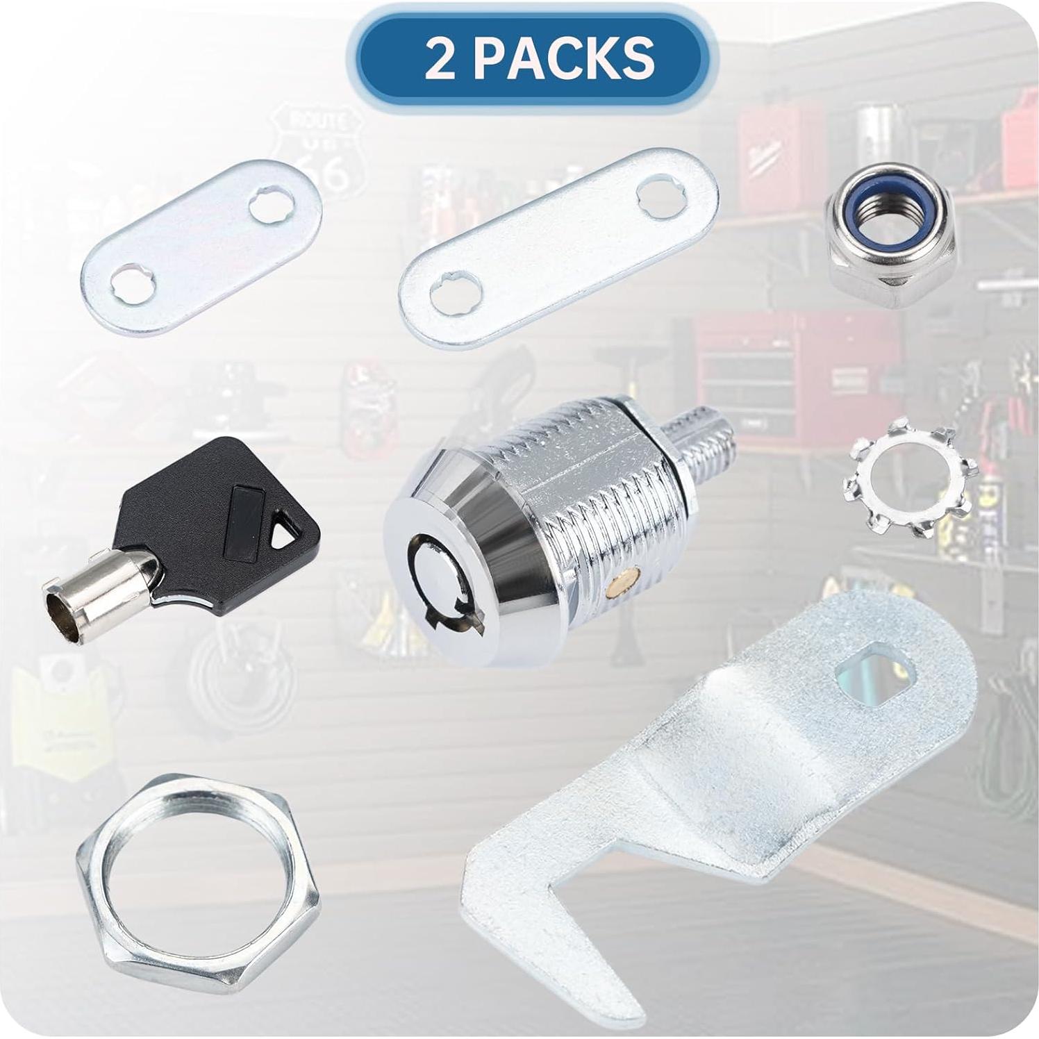 Cerraduras de Reemplazo para Caja de Herramientas Runhike 5/8"