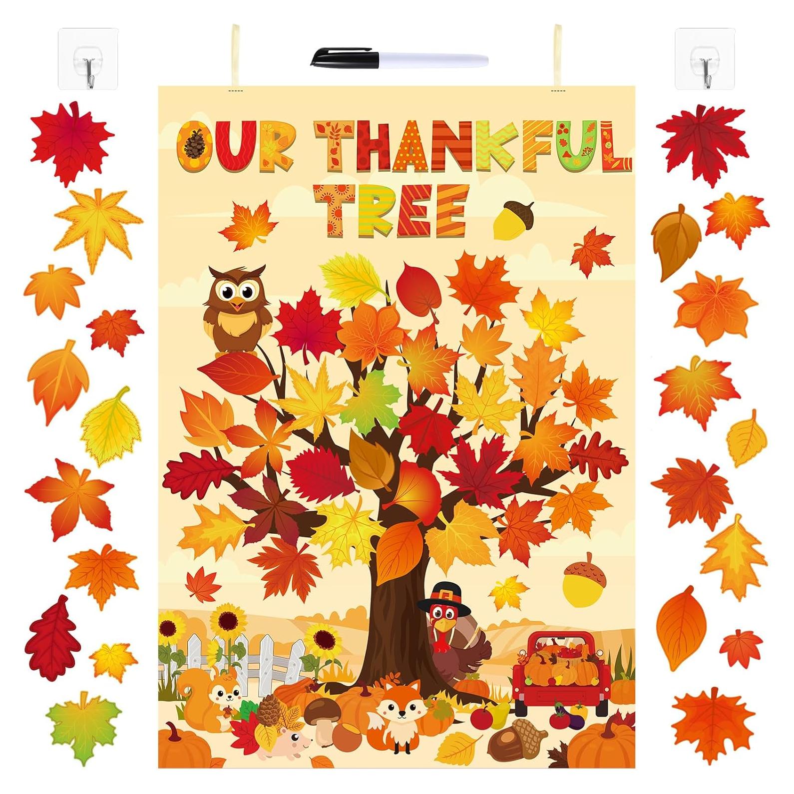 Kit de Manualidades de Otoño Tiamon - 70 Piezas Fieltro DIY