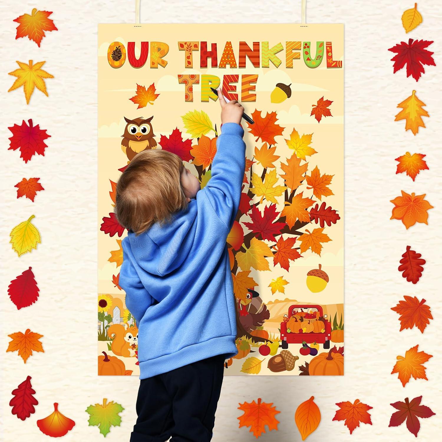 Kit de Manualidades de Otoño Tiamon - 70 Piezas Fieltro DIY