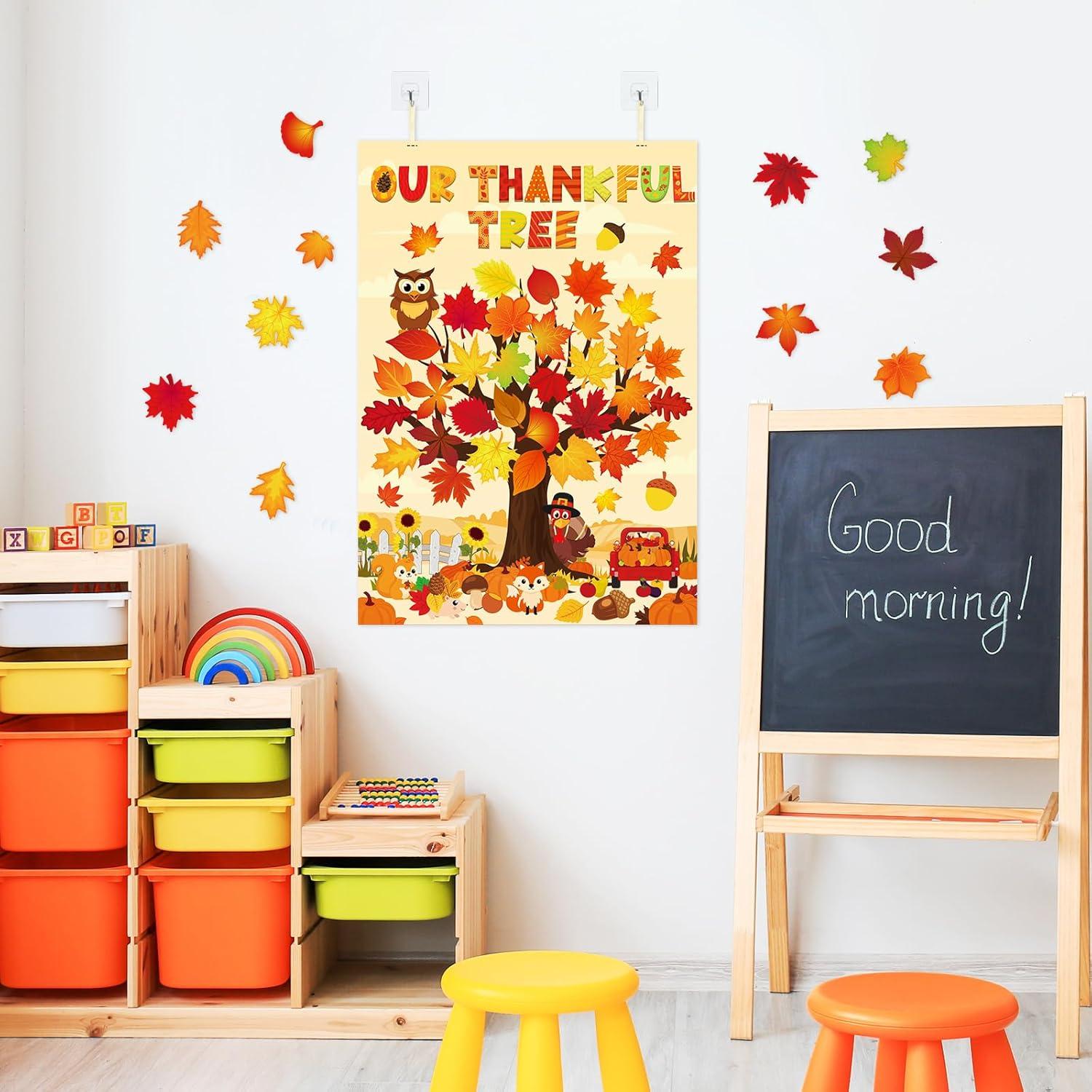 Kit de Manualidades de Otoño Tiamon - 70 Piezas Fieltro DIY