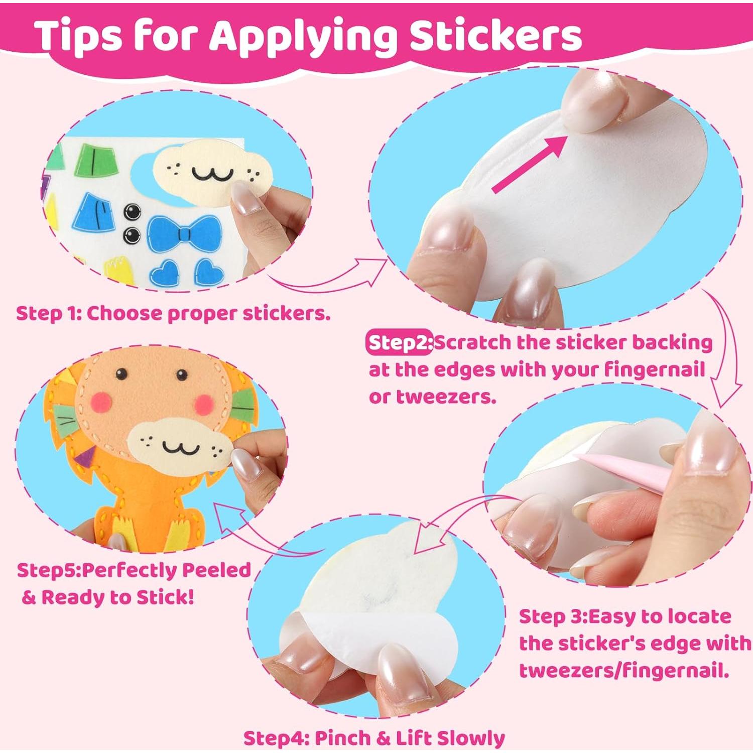 Kit de Costura Funtopia para Niños - 10 Proyectos DIY de Animales