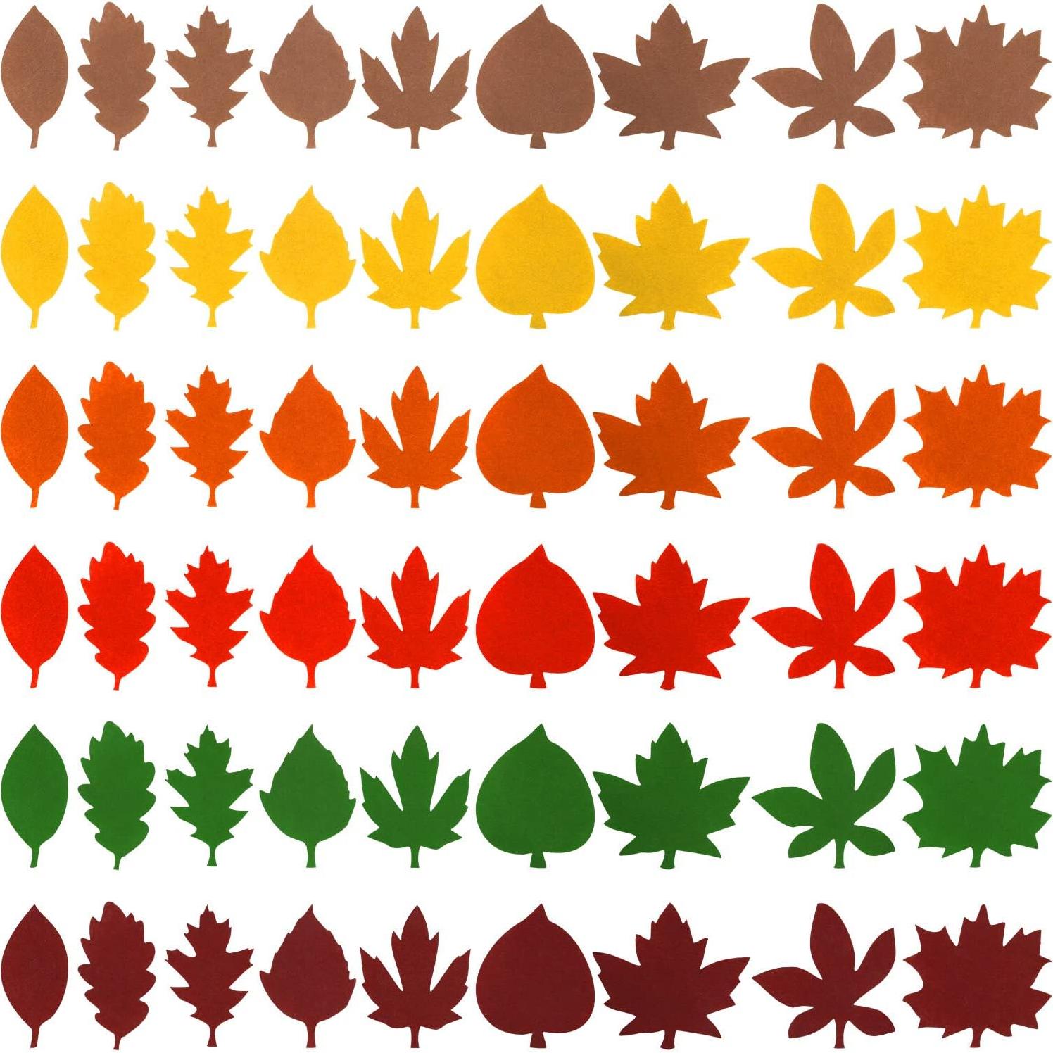 Kit de Manualidades Boao Árbol de Agradecimiento 60 Piezas Fieltro