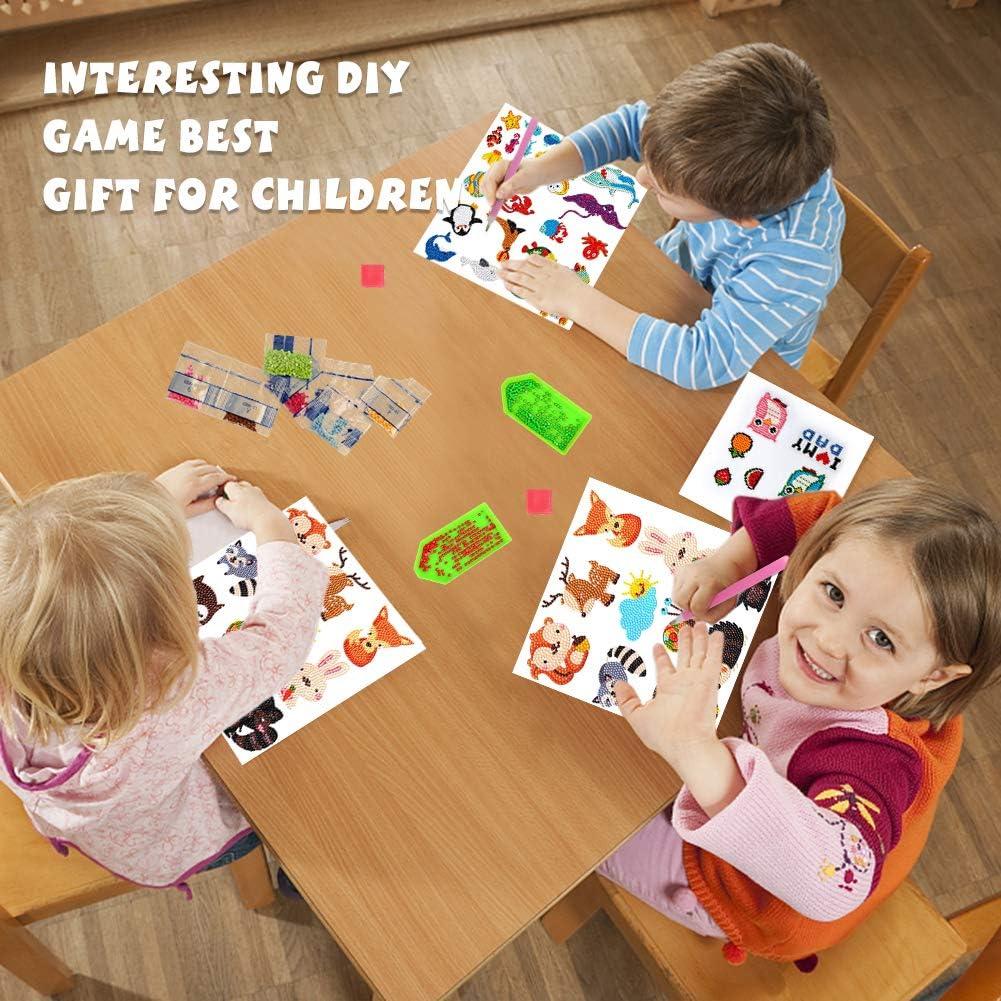 Kit de Arte de Diamante Labeol para Niños 6-12 Años Animal