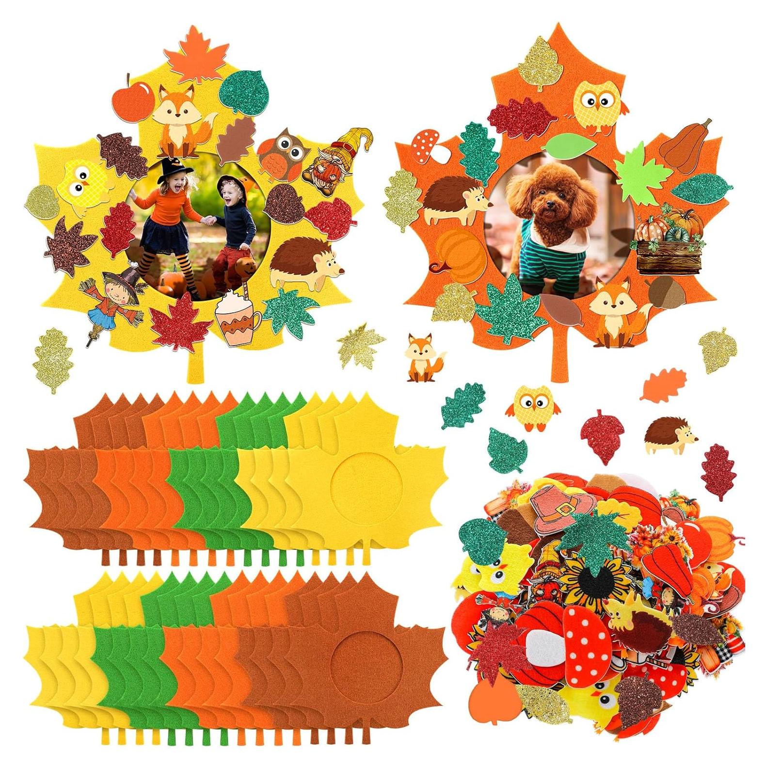 Kit de Manualidades de Otoño Ferraycle 232 Piezas Fieltro