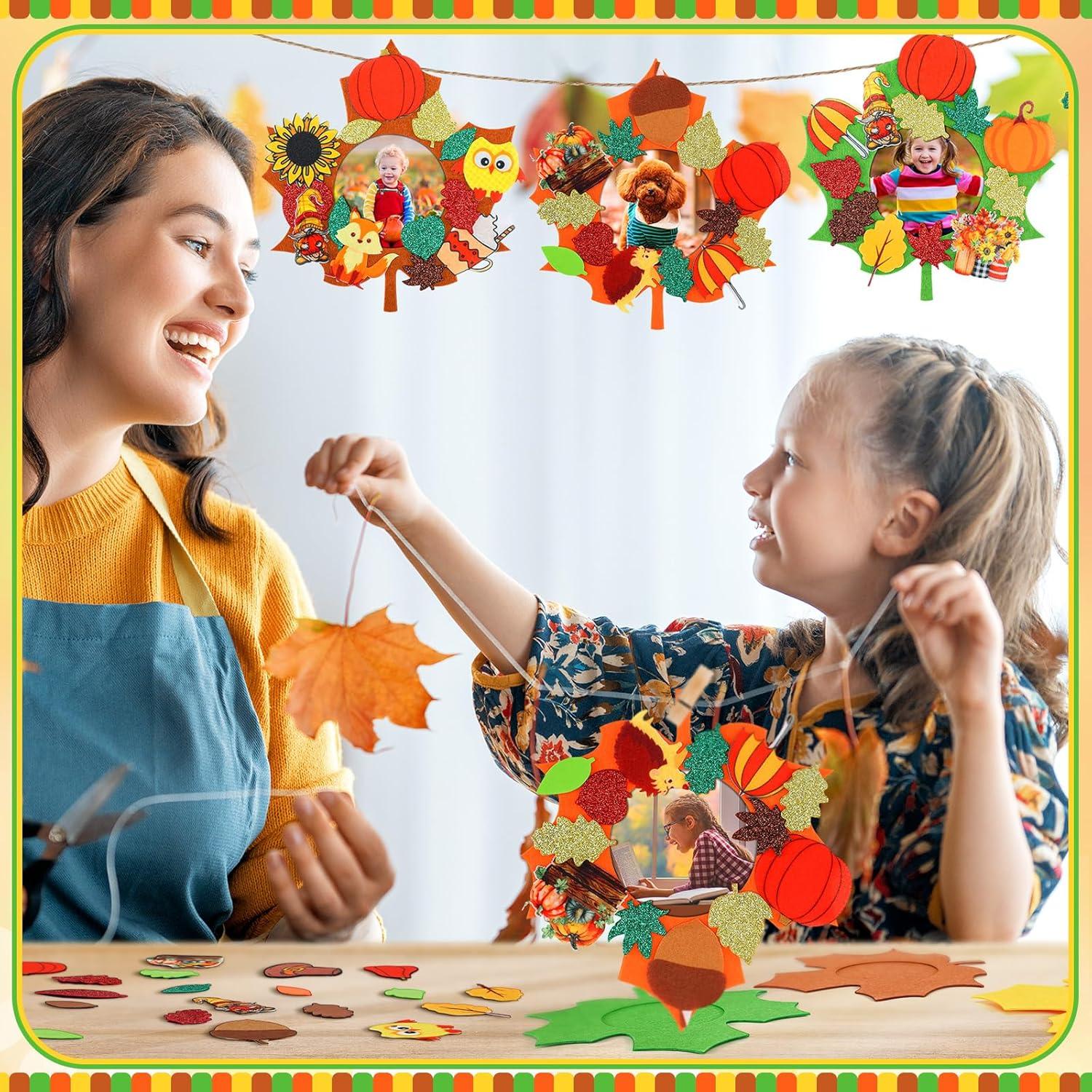 Kit de Manualidades de Otoño Ferraycle 232 Piezas Fieltro