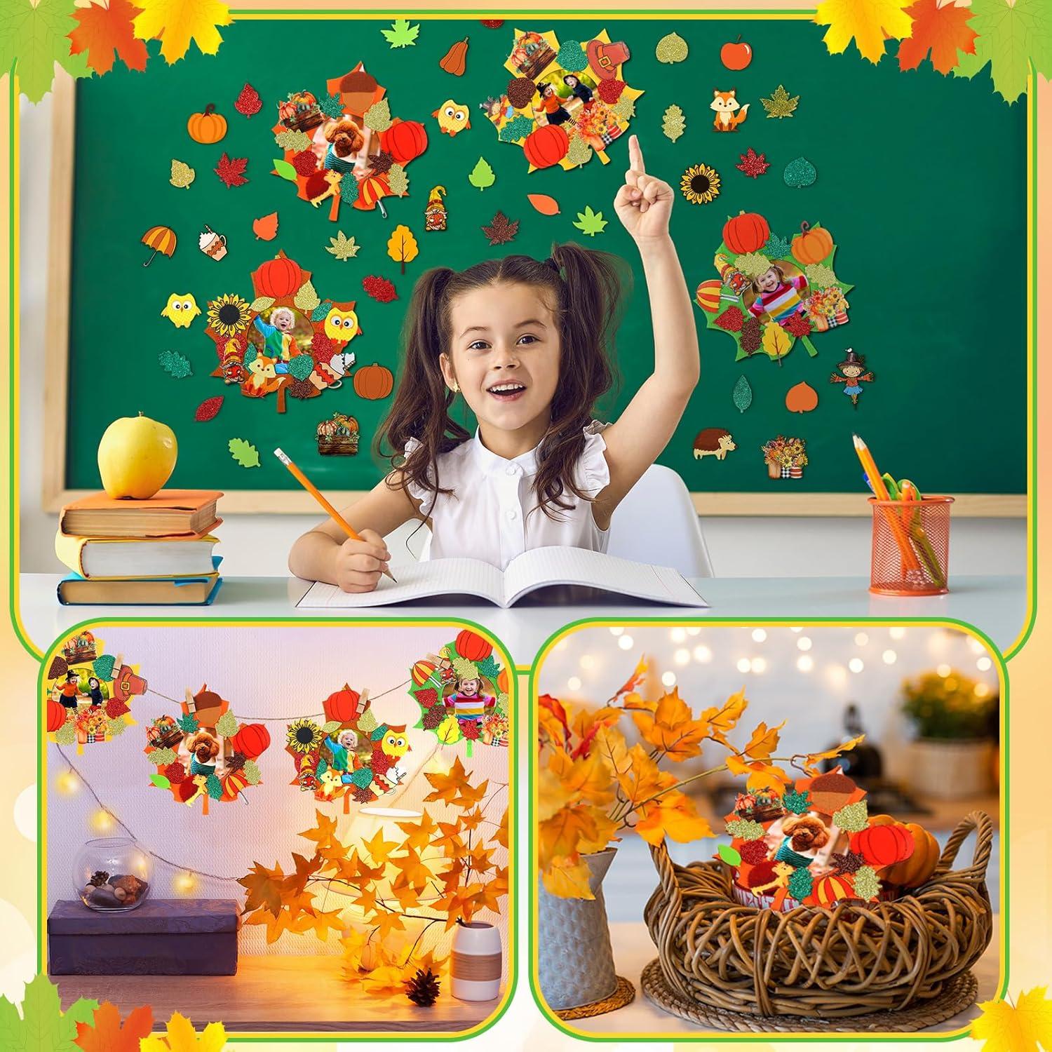 Kit de Manualidades de Otoño Ferraycle 232 Piezas Fieltro