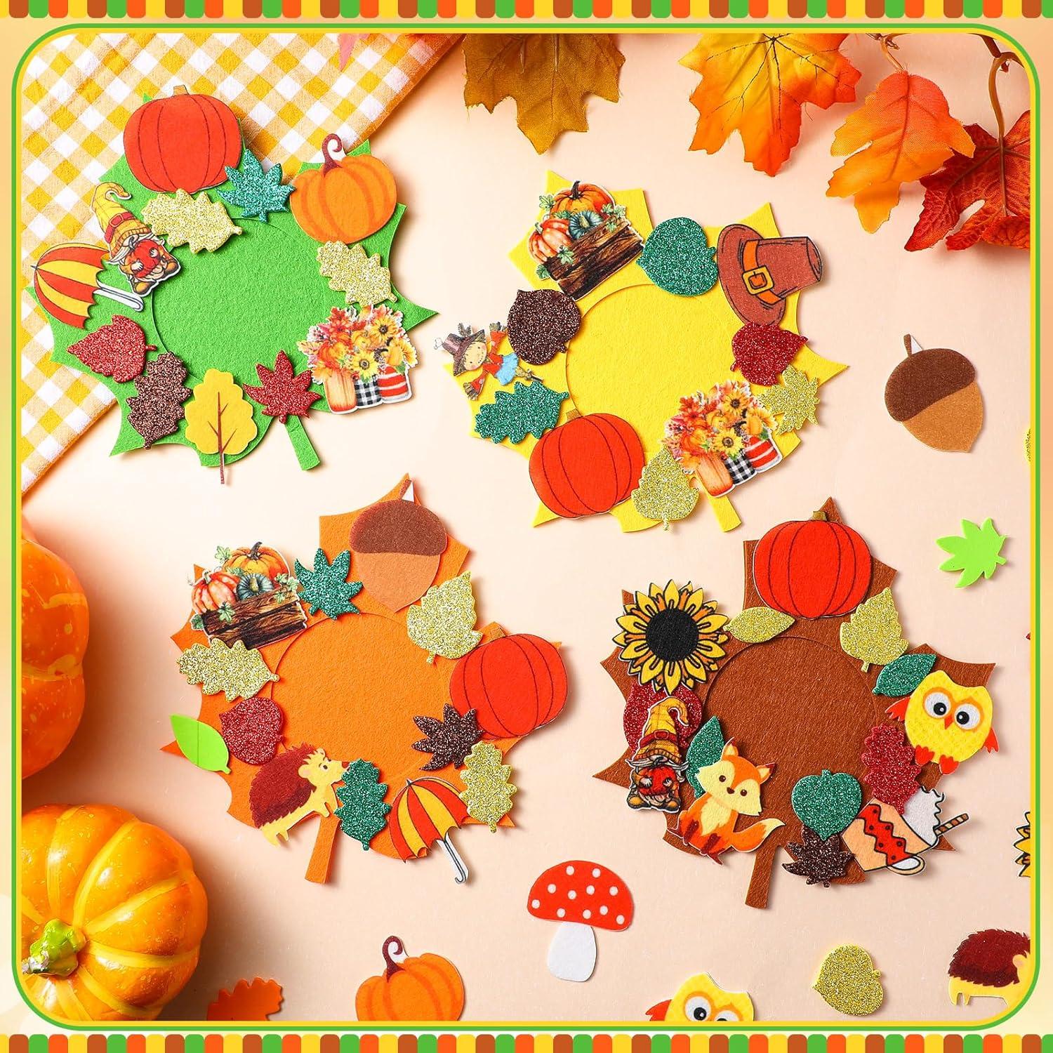 Kit de Manualidades de Otoño Ferraycle 232 Piezas Fieltro