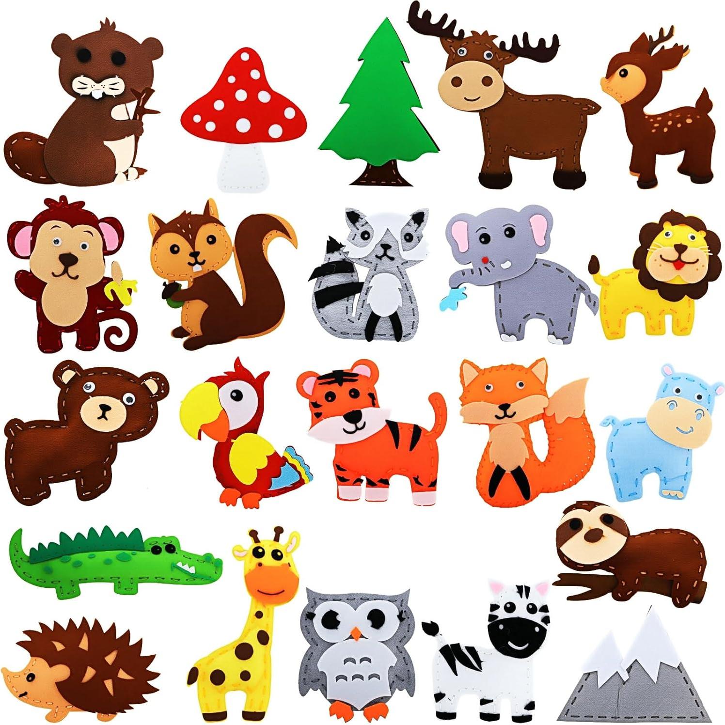 Kit de Costura Jucoan 22 Piezas para Niños 7-12 Años