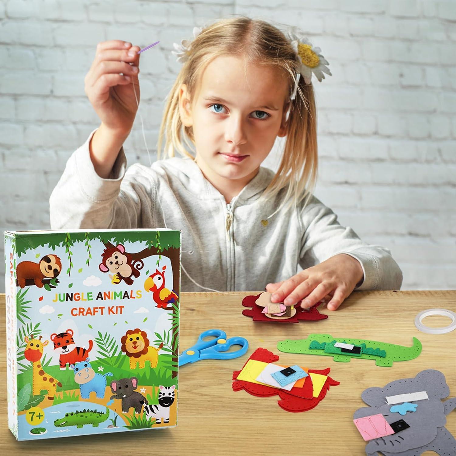 Kit de Costura Jucoan 22 Piezas para Niños 7-12 Años