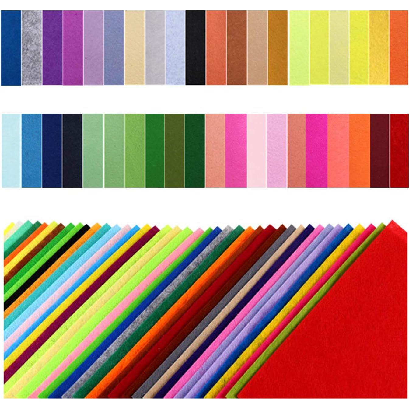 60 Hojas de Fieltro VieFantaisie 30x20 cm para Manualidades