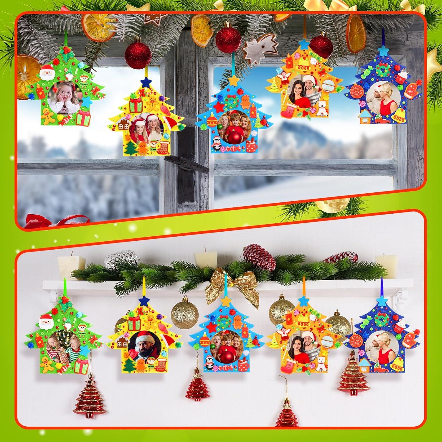 30 Juegos de Marcos de Fotos de Fieltro HunnmingRe Navidad