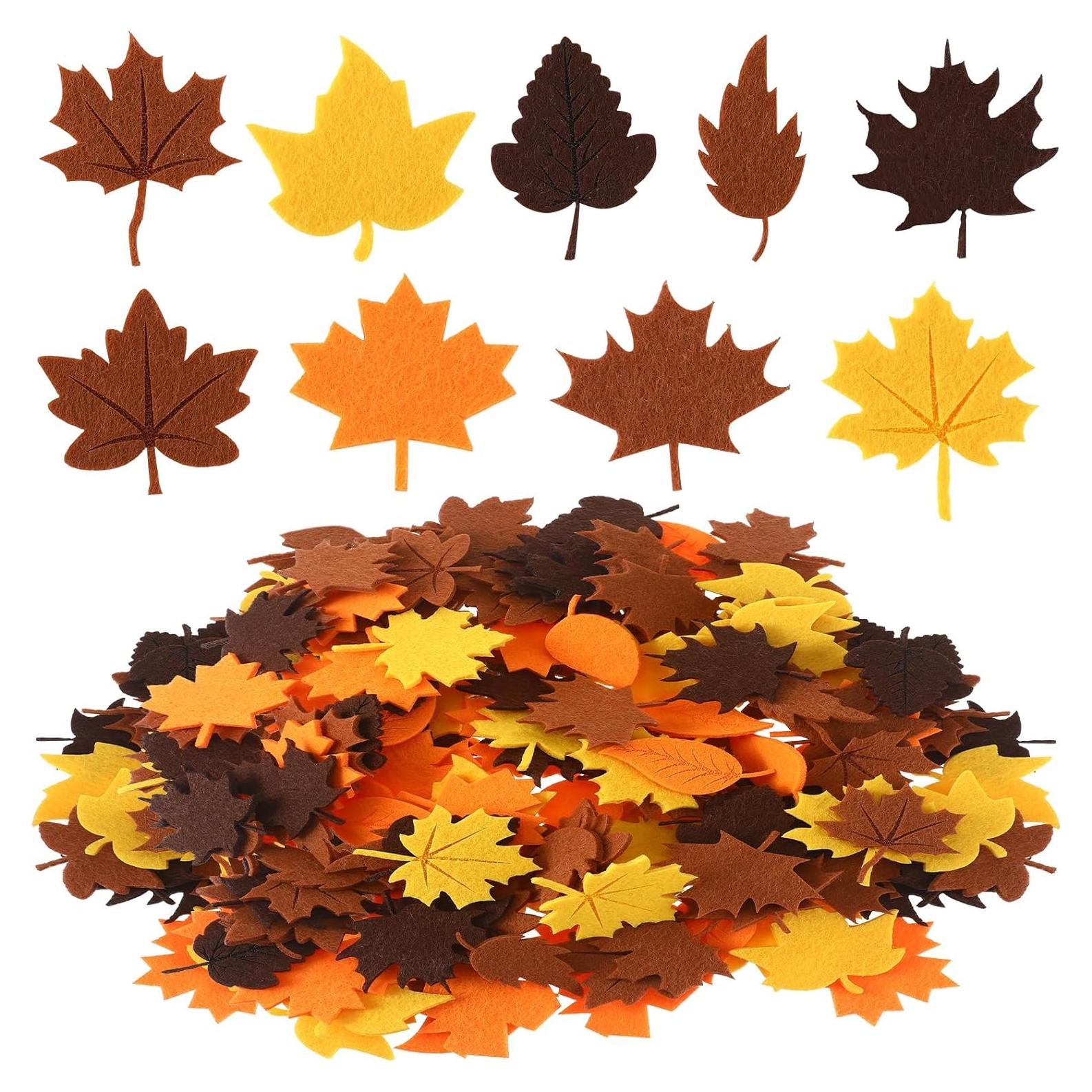 Kit de Manualidades de Otoño Frienda 150 Piezas Fieltro