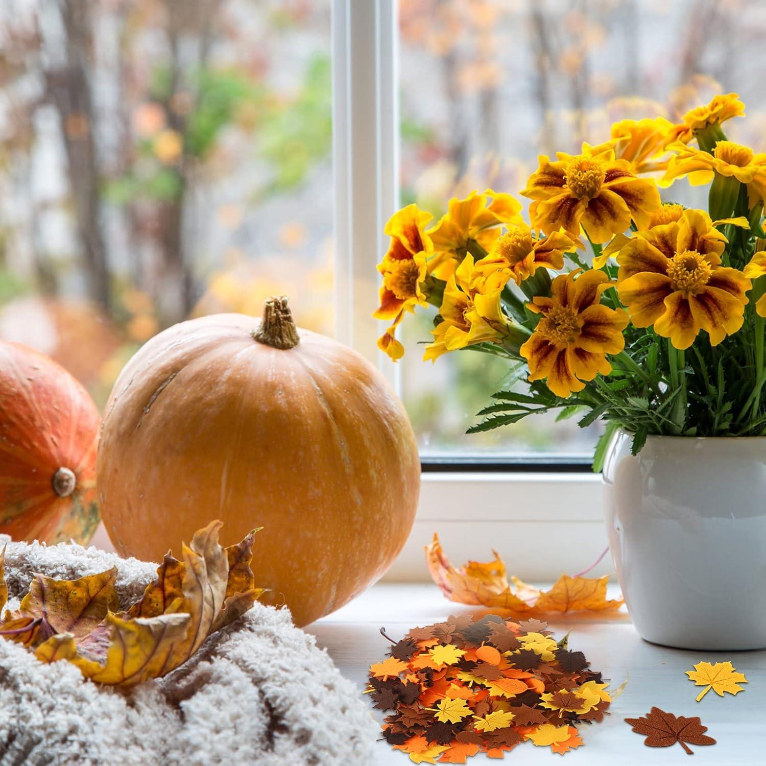 Kit de Manualidades de Otoño Frienda 150 Piezas Fieltro