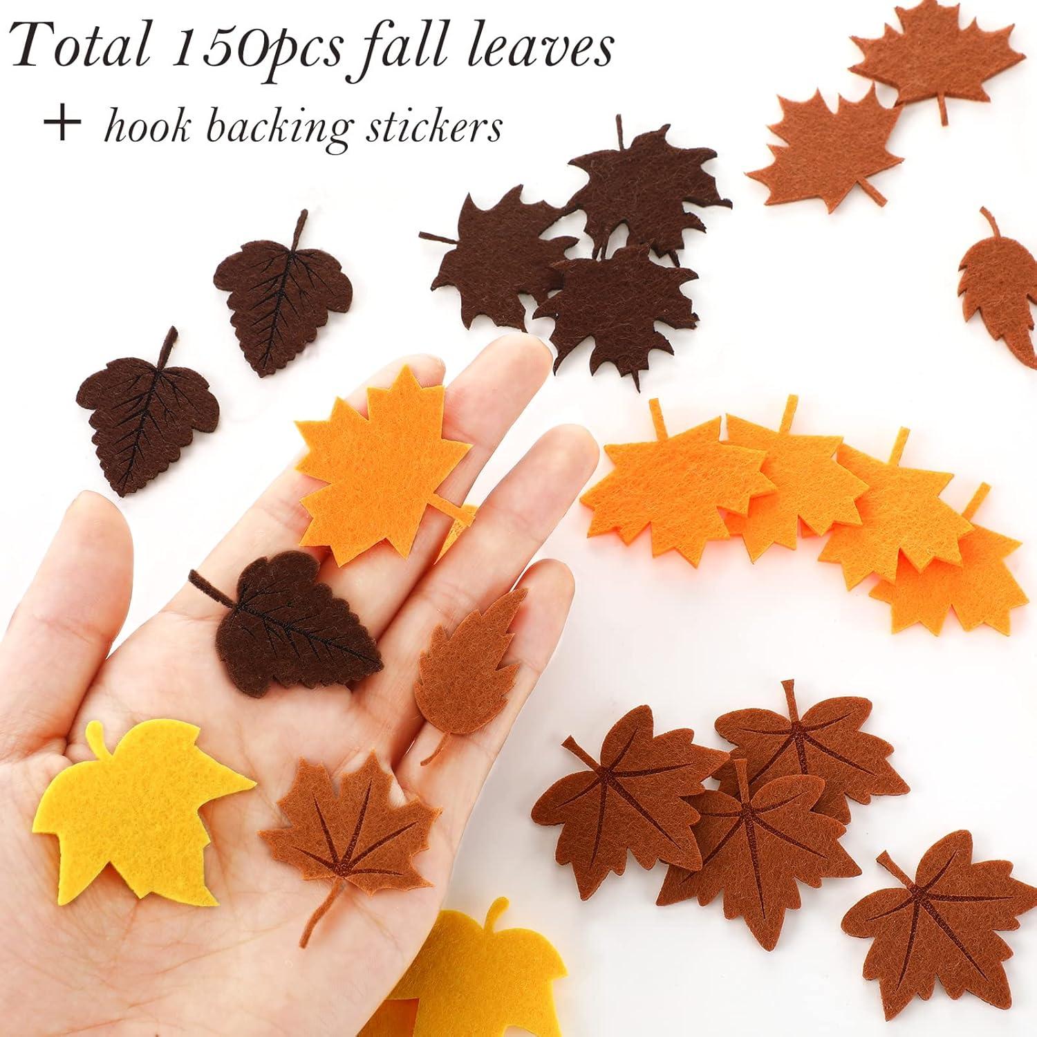 Kit de Manualidades de Otoño Frienda 150 Piezas Fieltro