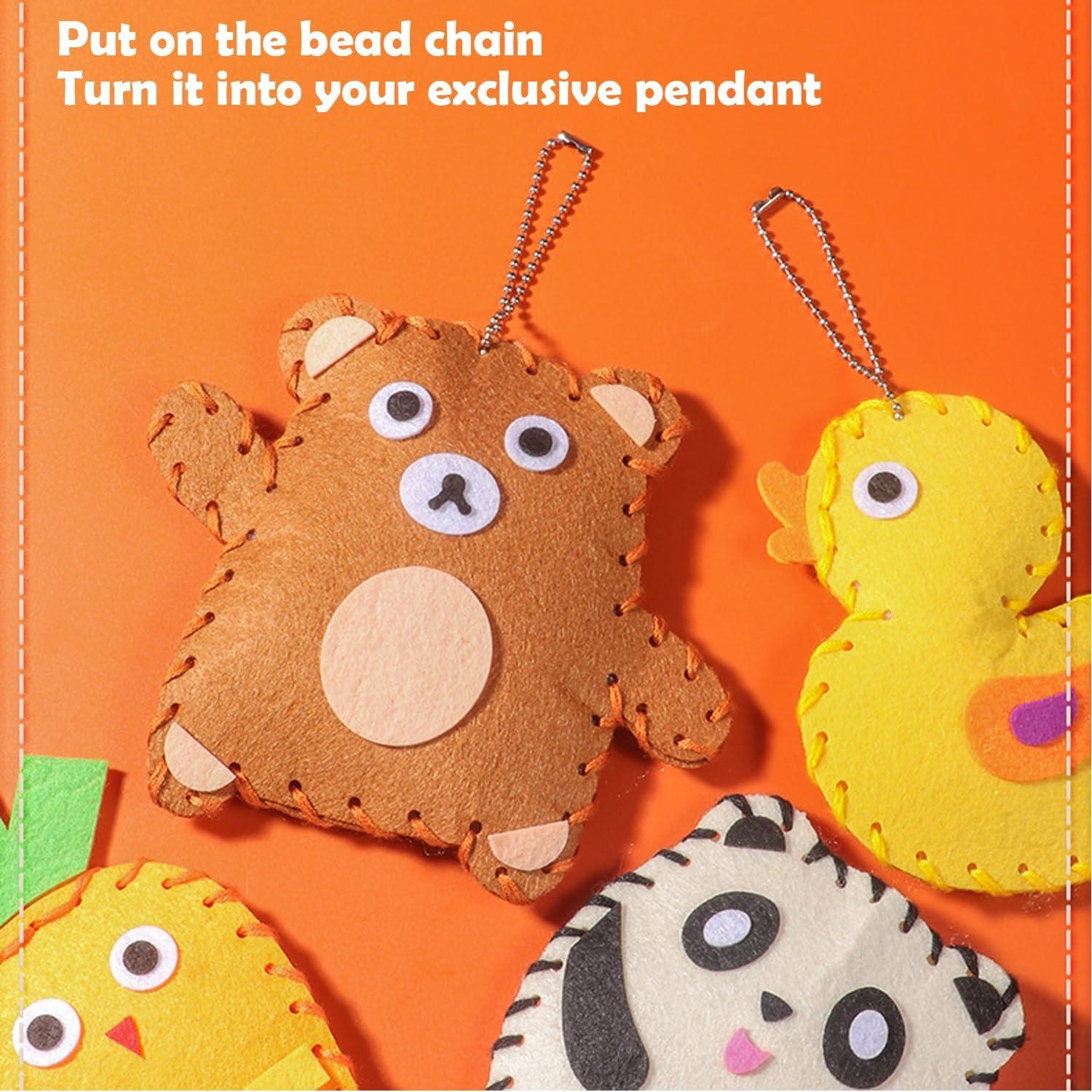 Kit de Costura Eubeneortho para Niños - Manualidades Animales