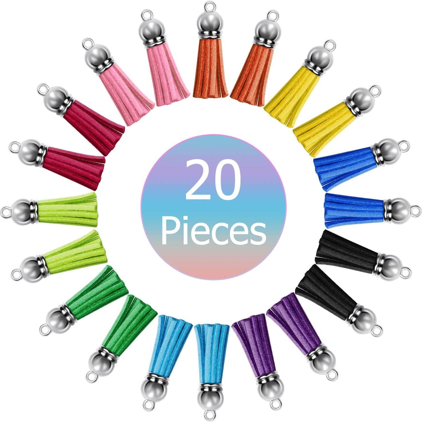 Kit de Llaveros en Blanco de Acrílico Shynek - 20 Piezas