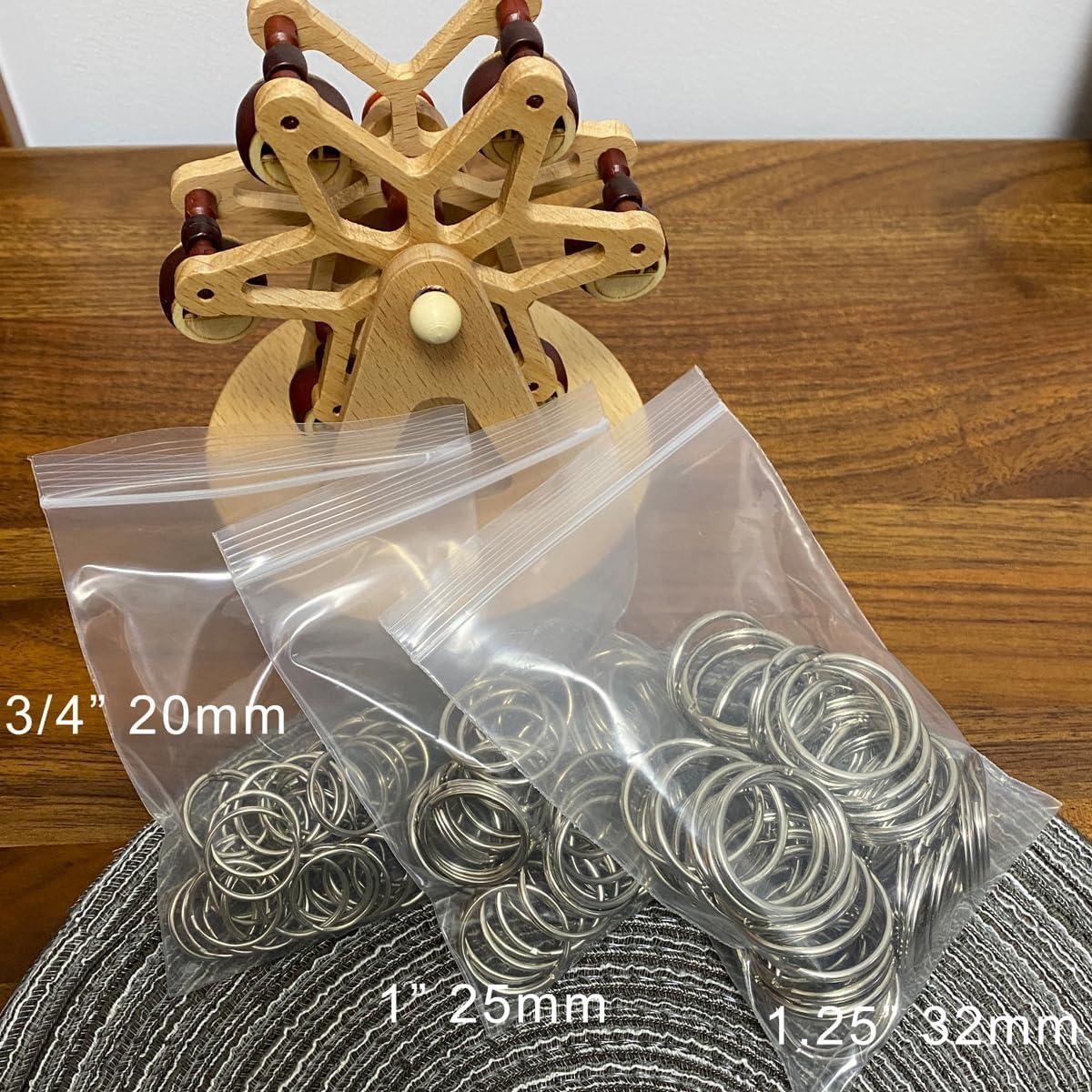 Anillo de Llave Dividido HoAoOo 20mm Paquete de 50 Piezas