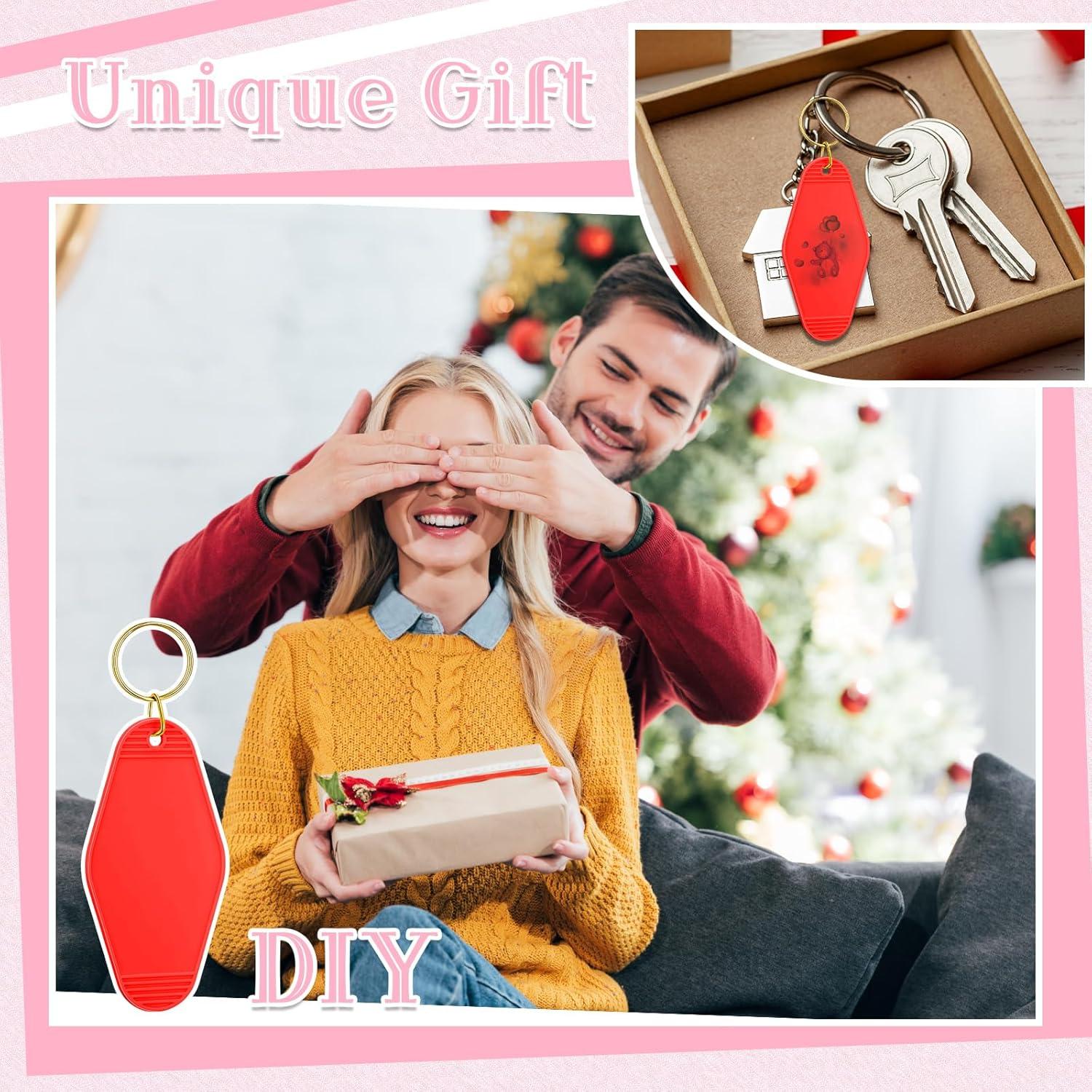 Llaveros Retro Thyle en Blanco para Sublimación - 60 Piezas