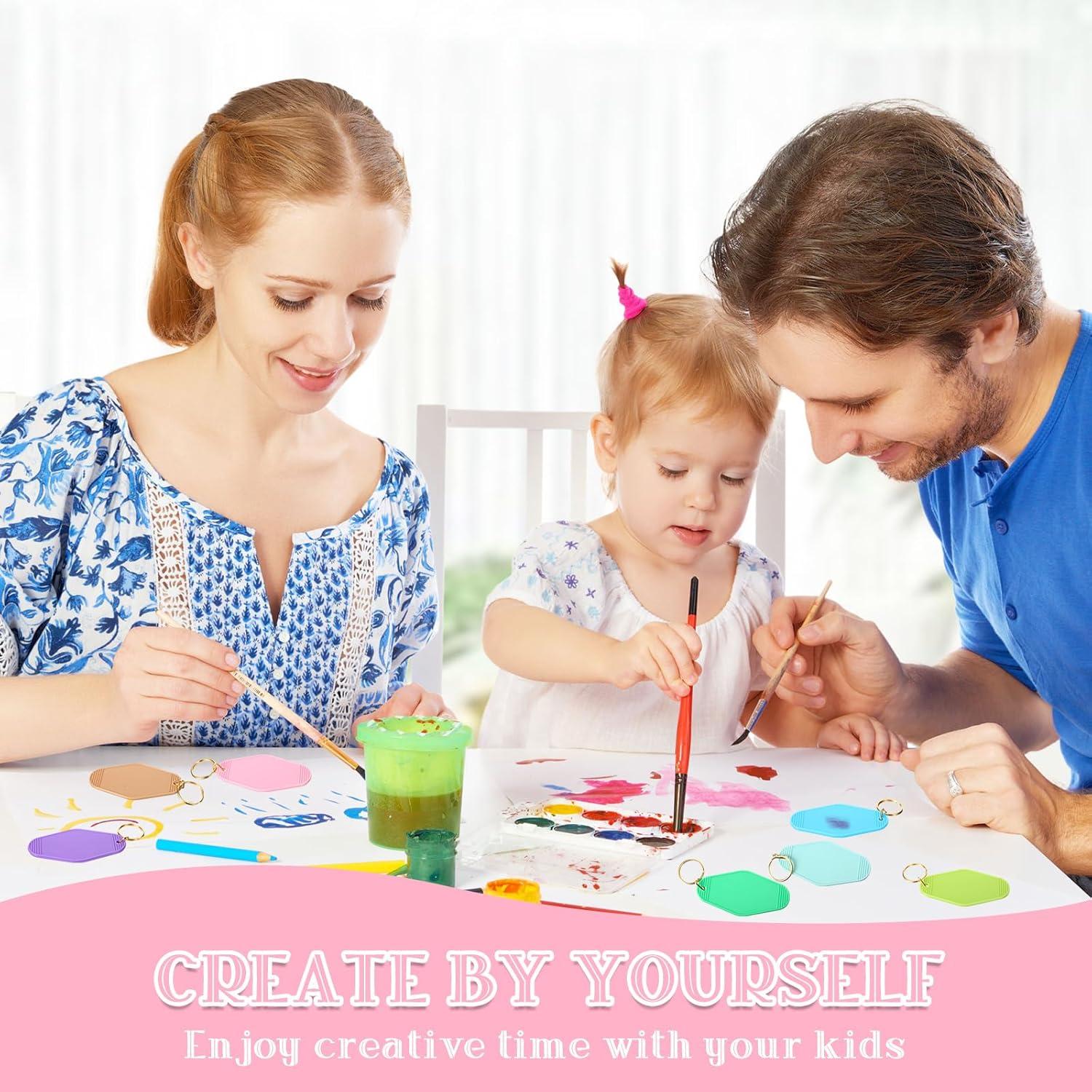 Llaveros Retro Thyle en Blanco para Sublimación - 60 Piezas