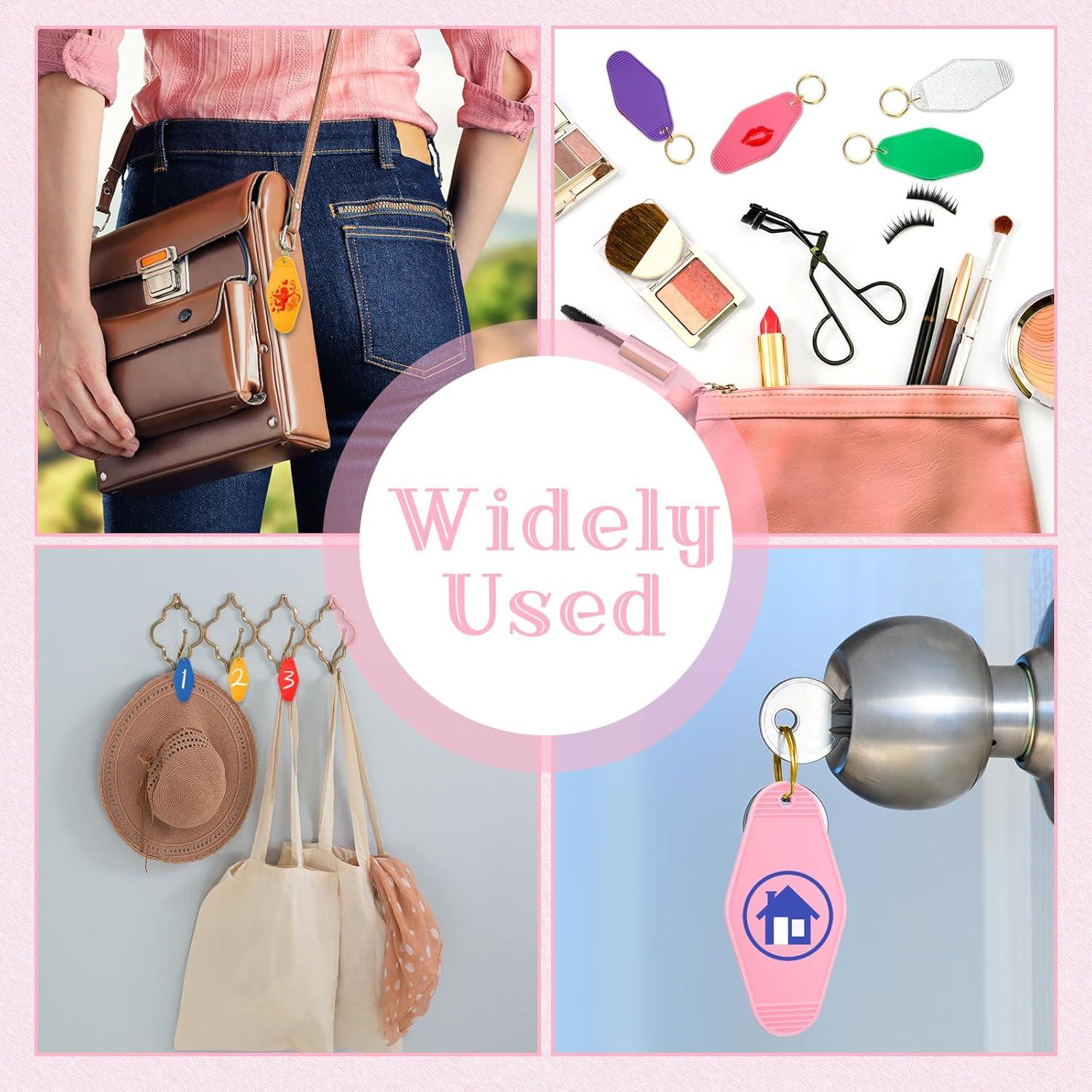 Llaveros Retro Thyle en Blanco para Sublimación - 60 Piezas