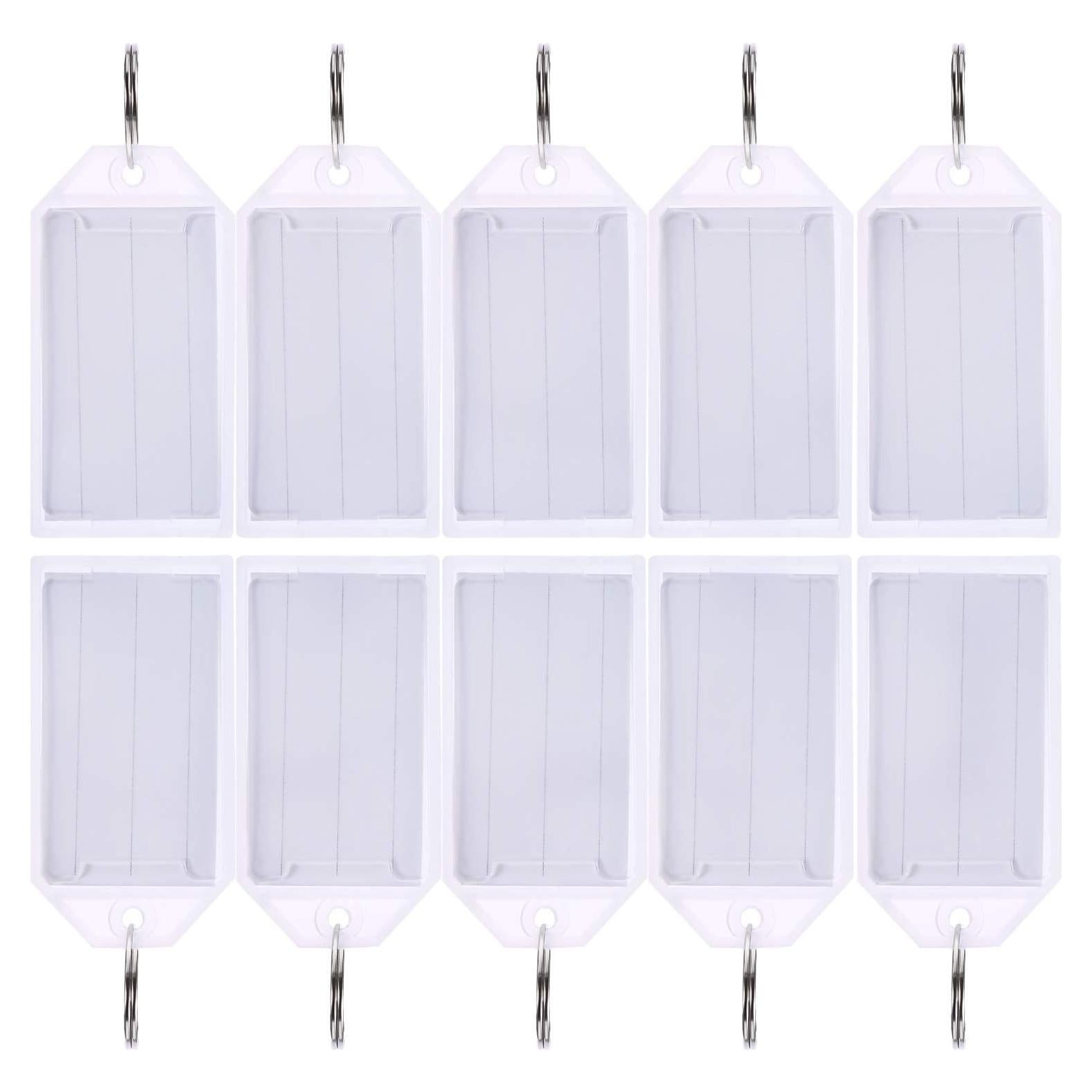 Etiquetas de Llave Plástico Resistente TecUnite 50 Piezas