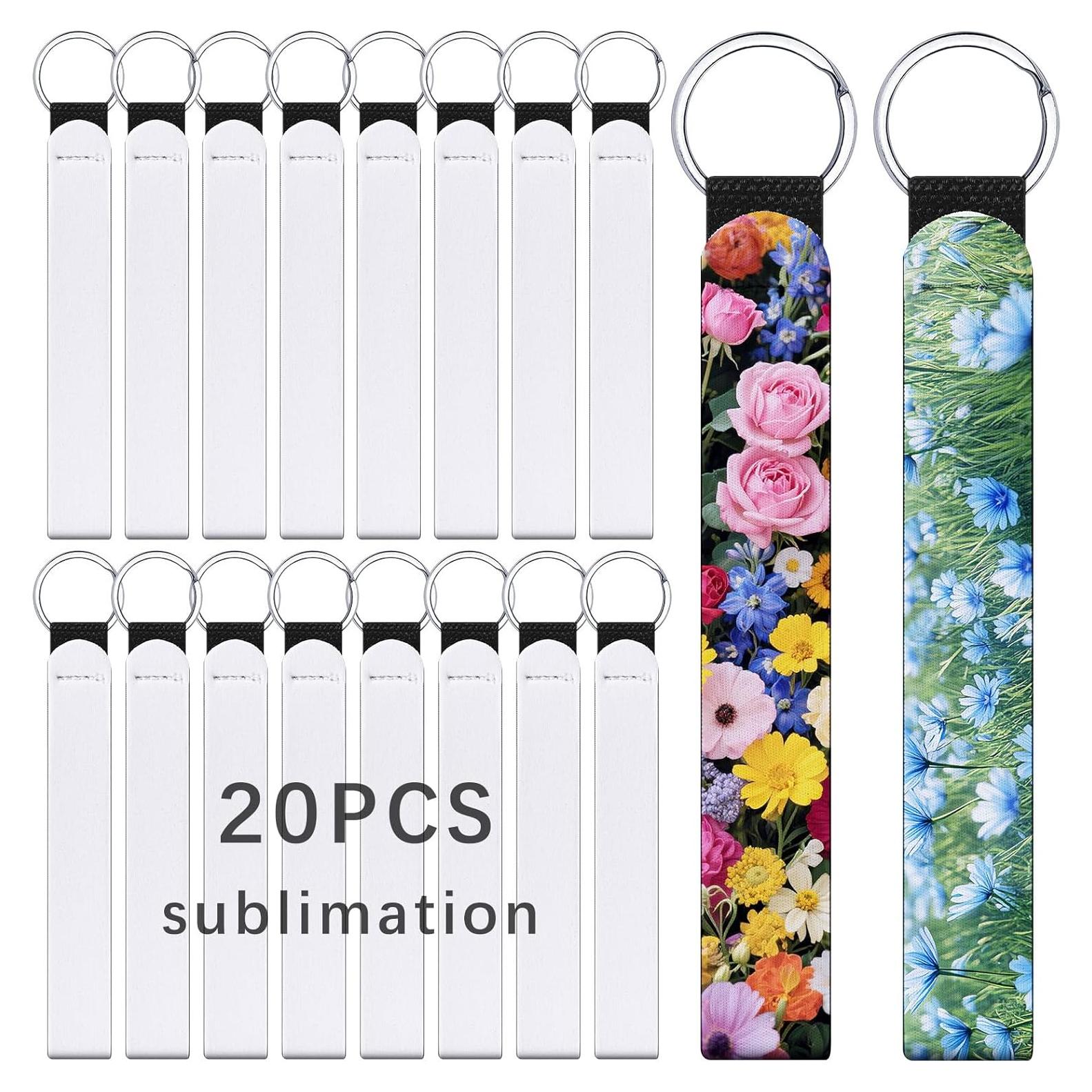 20 Llavero de Muñequera de Sublimación Neopreno Anpuimult