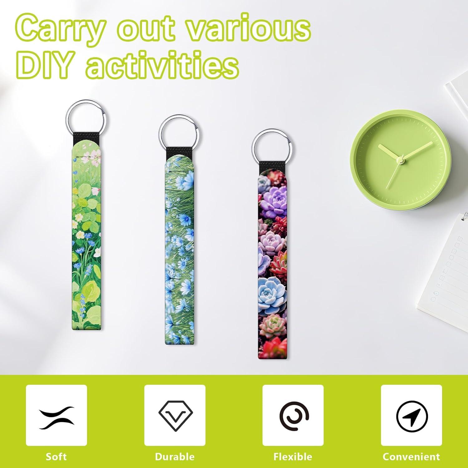 20 Llavero de Muñequera de Sublimación Neopreno Anpuimult