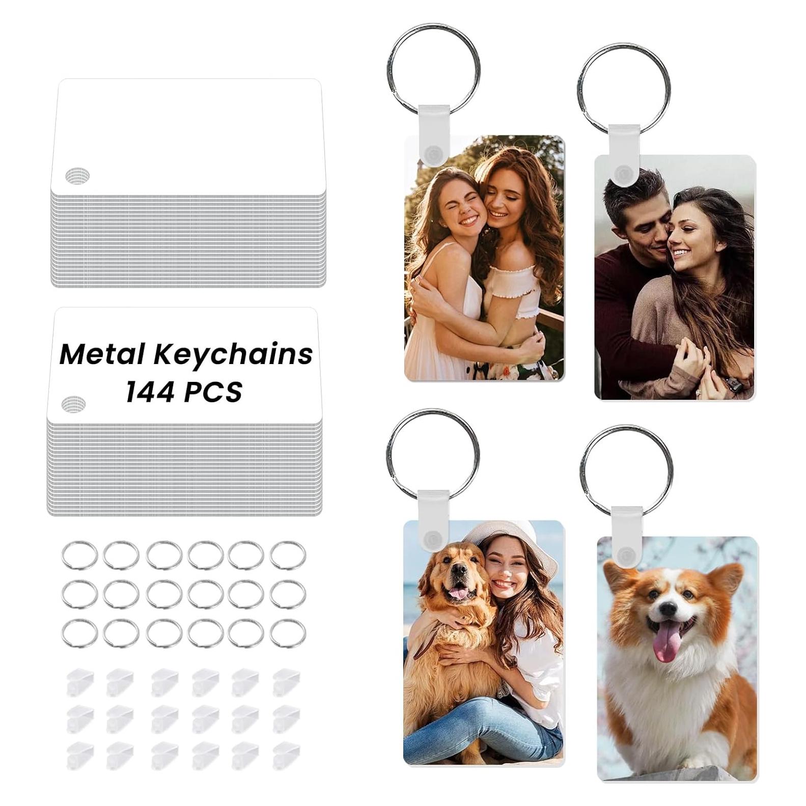 Kit 144 Llavero Sublimación Doble Cara AceSubli 2.4x1.6"