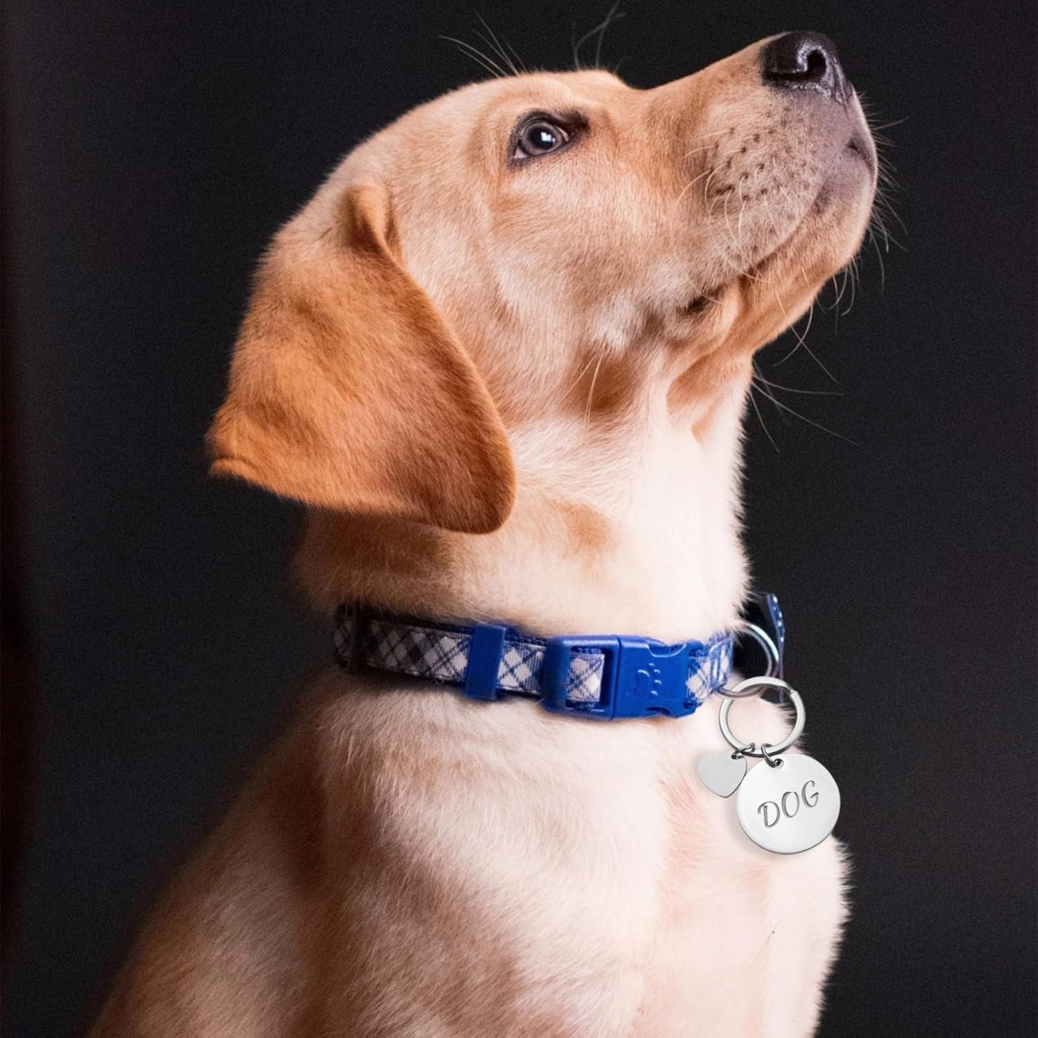 Paquete de 5 llaveros grabables de acero inoxidable Realand