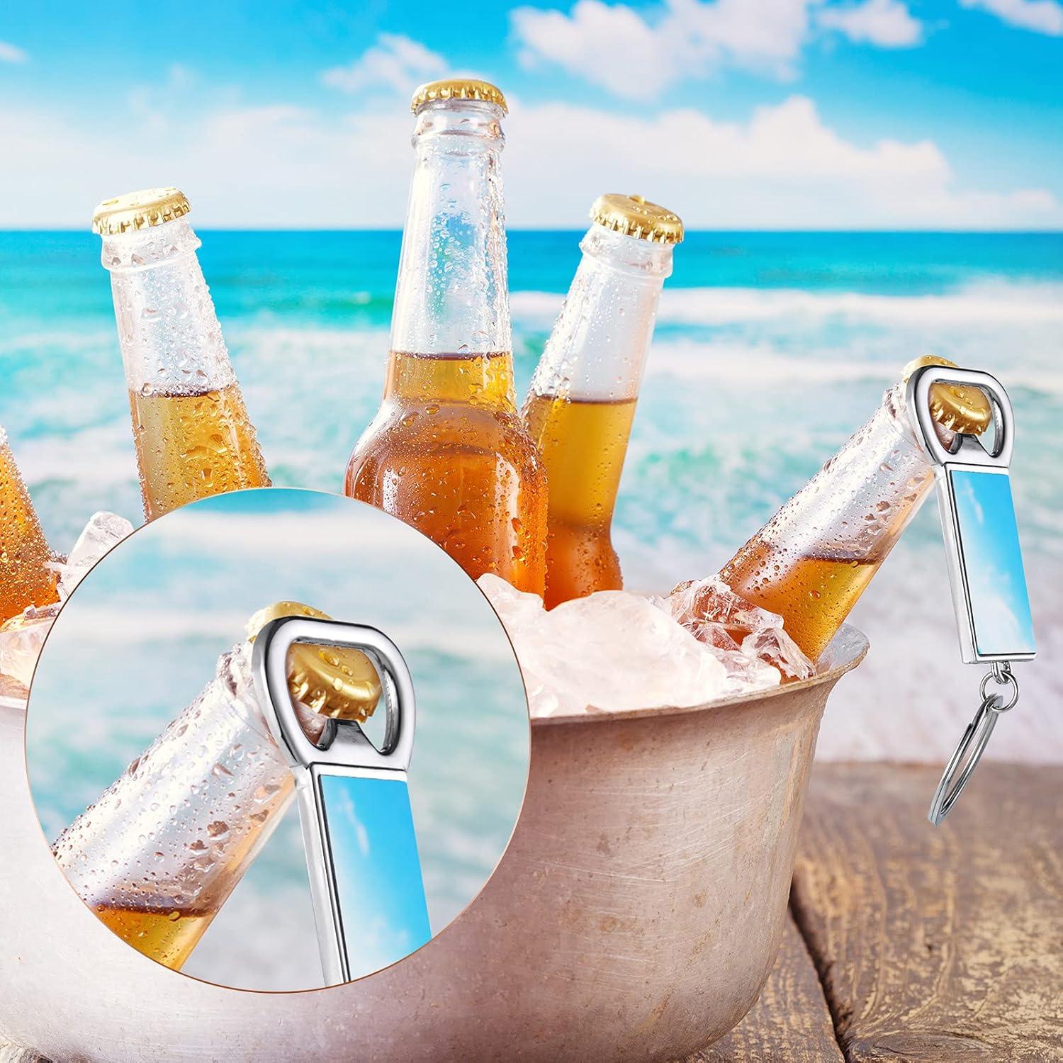 10 Llavero Abrebotellas Sublimación Patelai Aluminio Personalizable