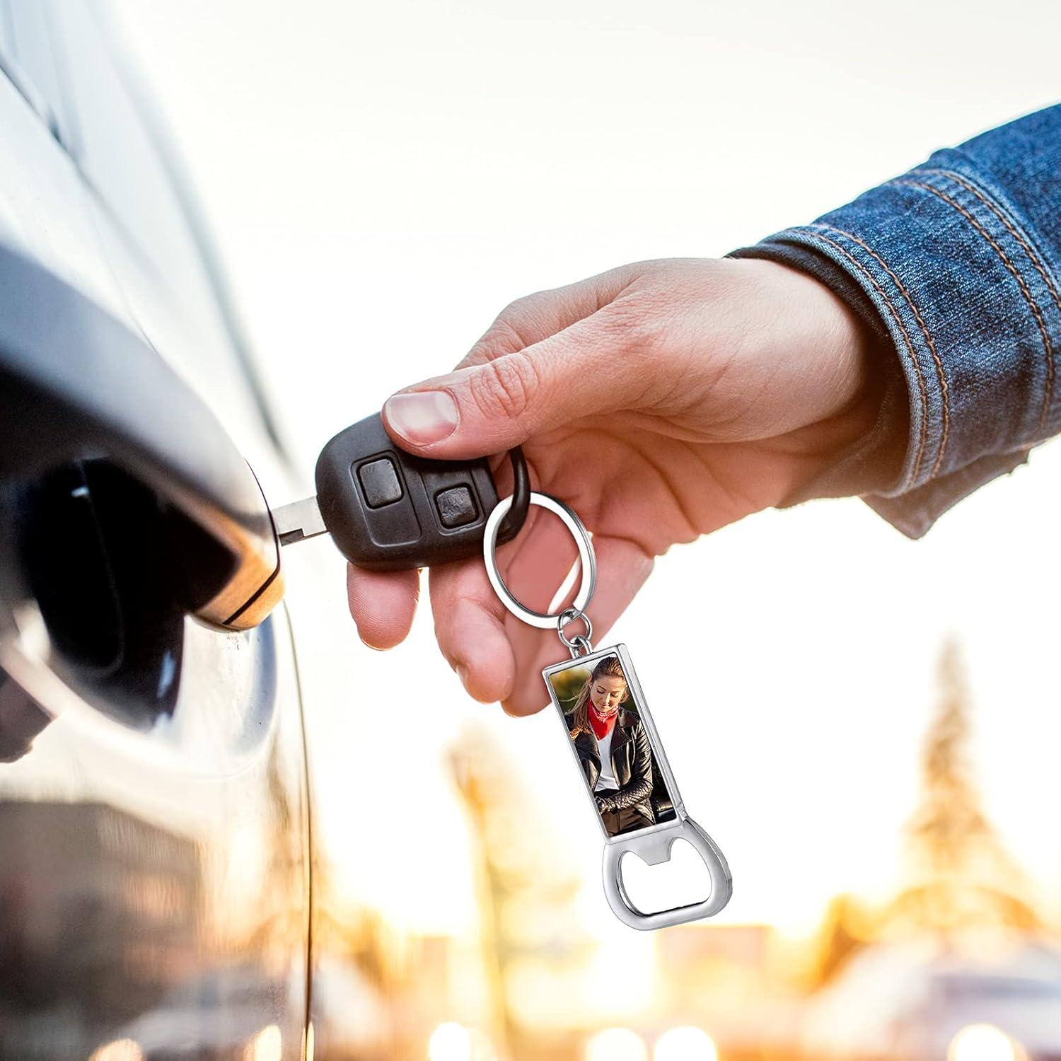 10 Llavero Abrebotellas Sublimación Patelai Aluminio Personalizable