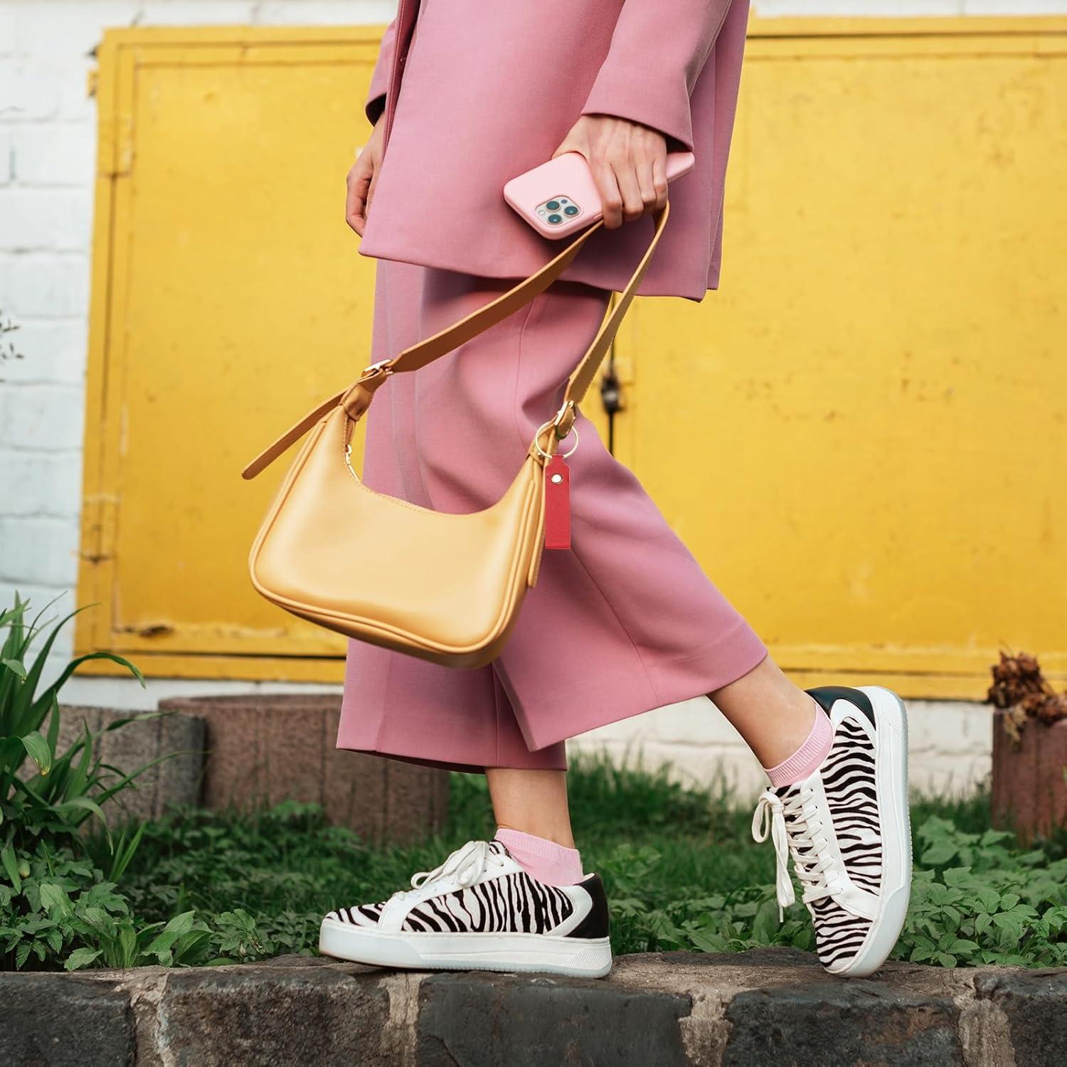 Kit 20 Llaveros de Cuero PU MECCANIXITY Personalizables 13.5x2cm